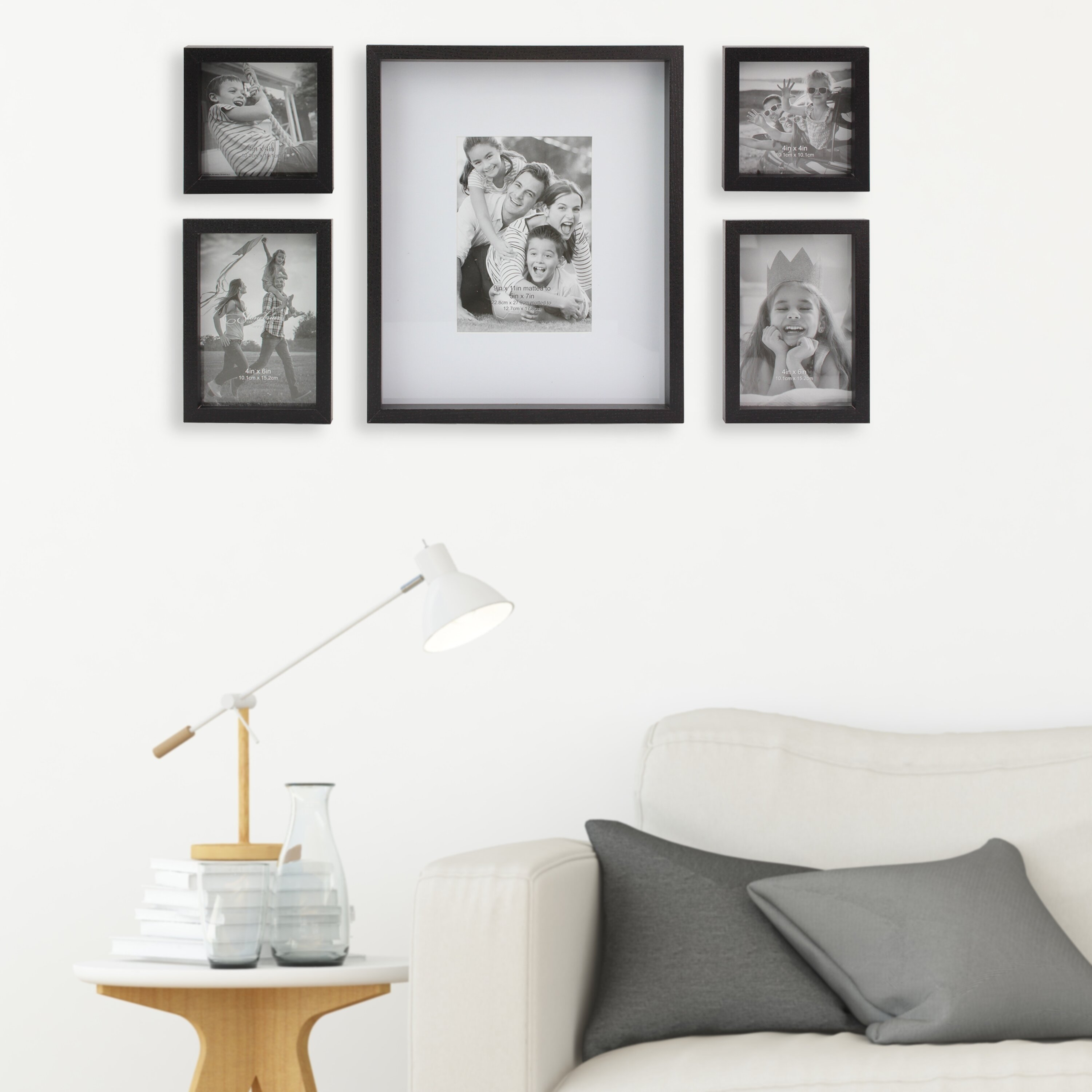 Wynward 5 Piece Gallery Wall Set Frame Set (Set of 5) - Wayfair