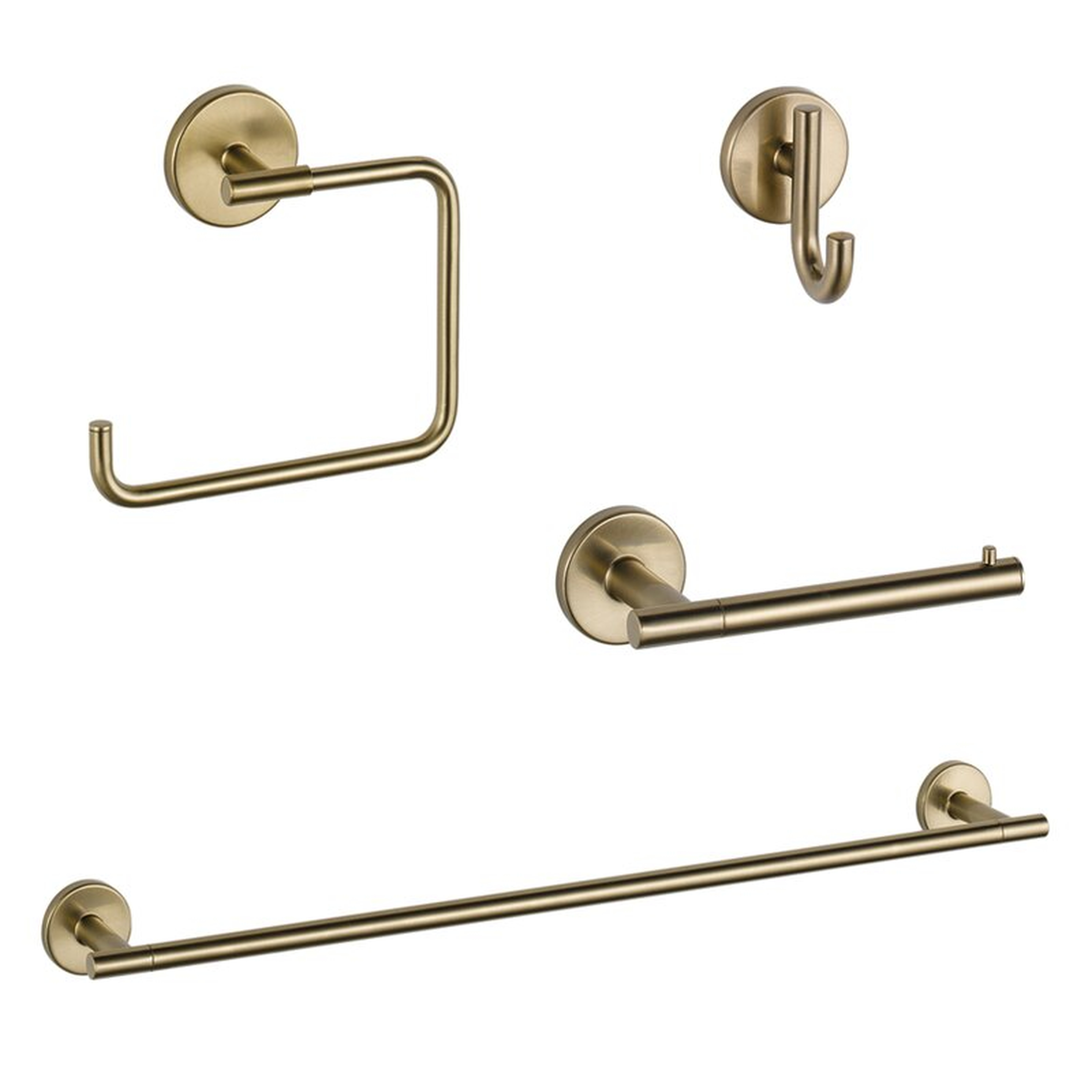 KA-TRI-4-CZ Trinsic 4 - Piece Bathroom Hardware Set - Wayfair