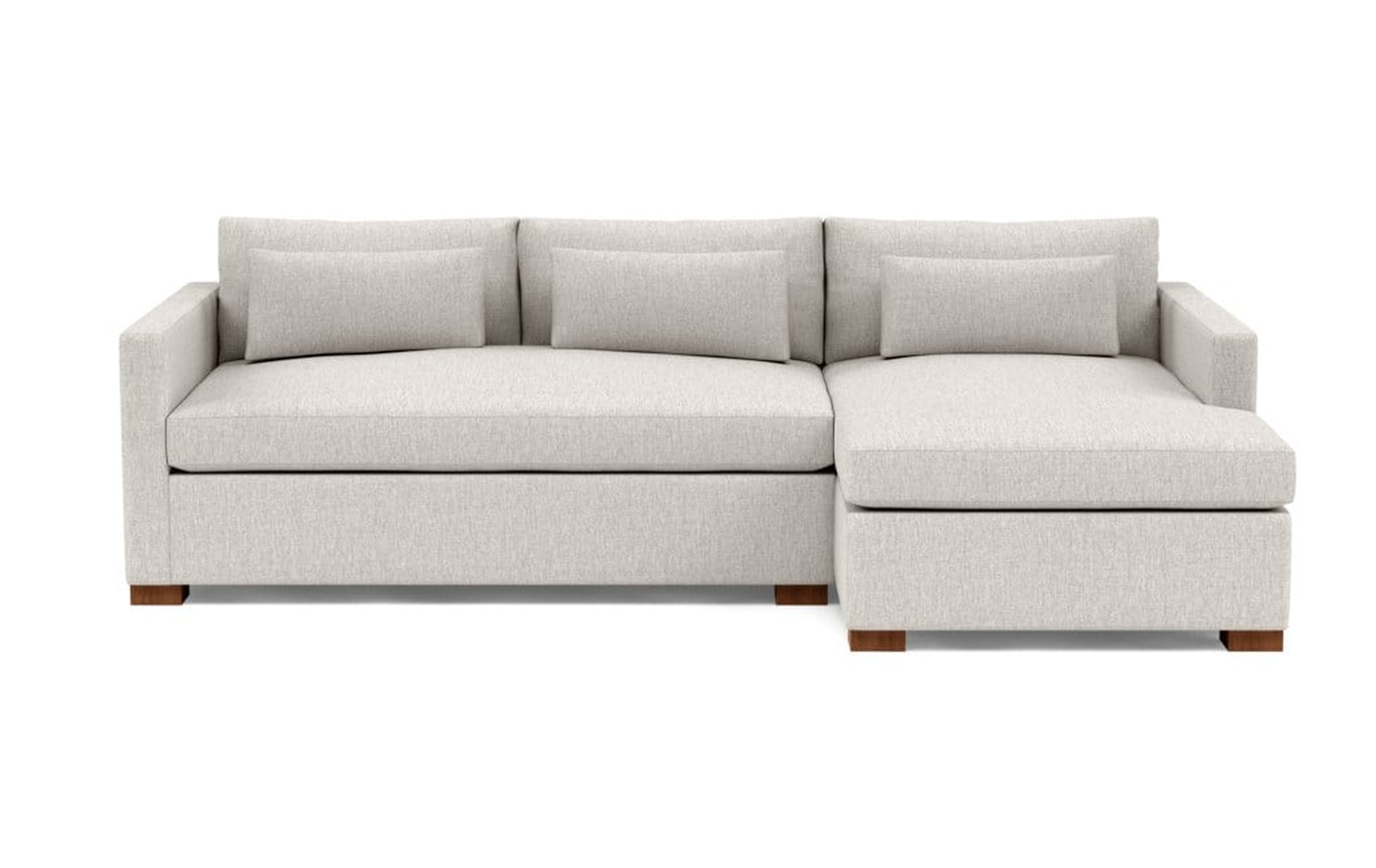 CHARLY Sectional Sofa with Right Chaise - Interior Define