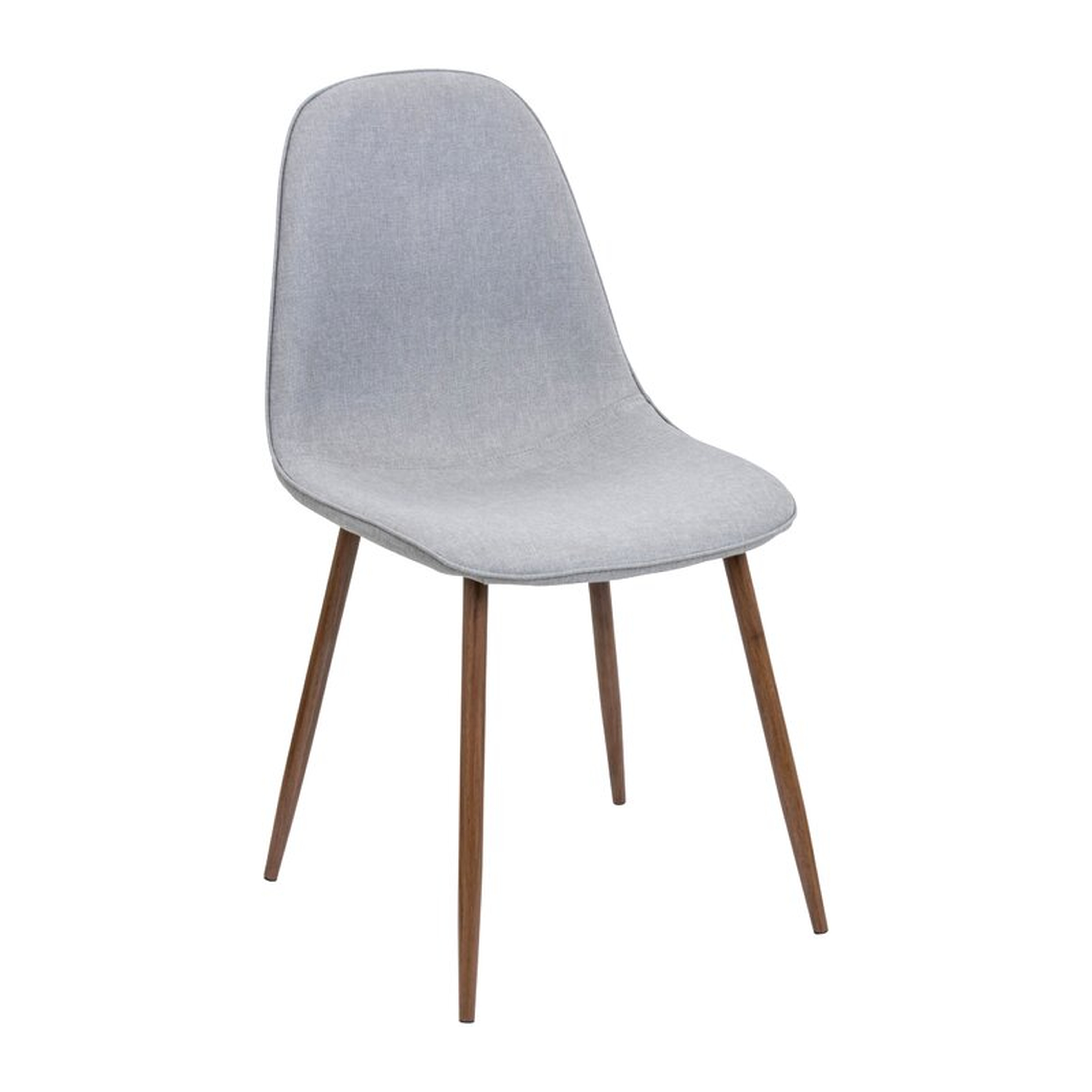 Laurens Mid-Century Modern Upholstered Side Chair (Set of 2) - Wayfair
