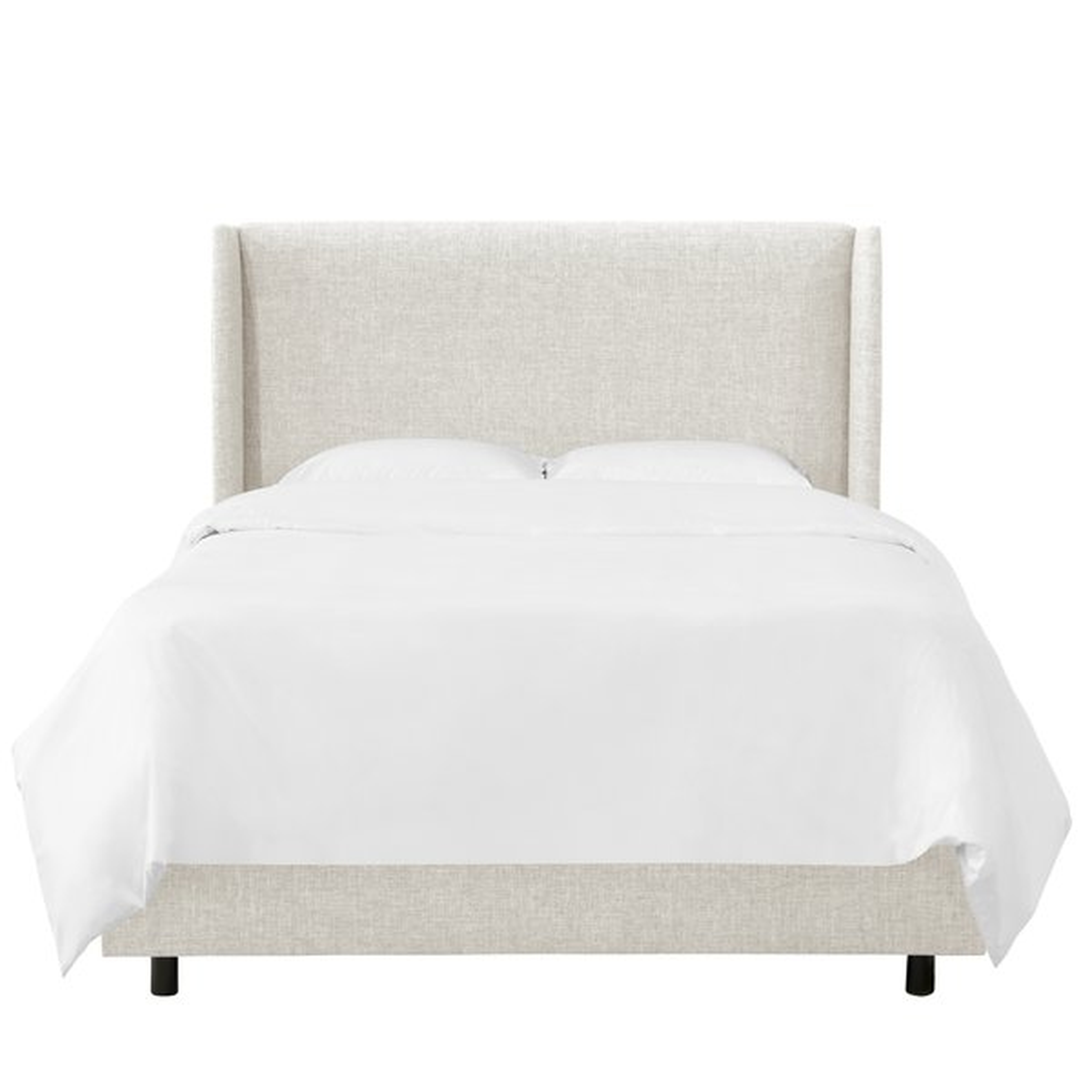 Alrai Upholstered Standard Bed - King - Zuma White - Wayfair