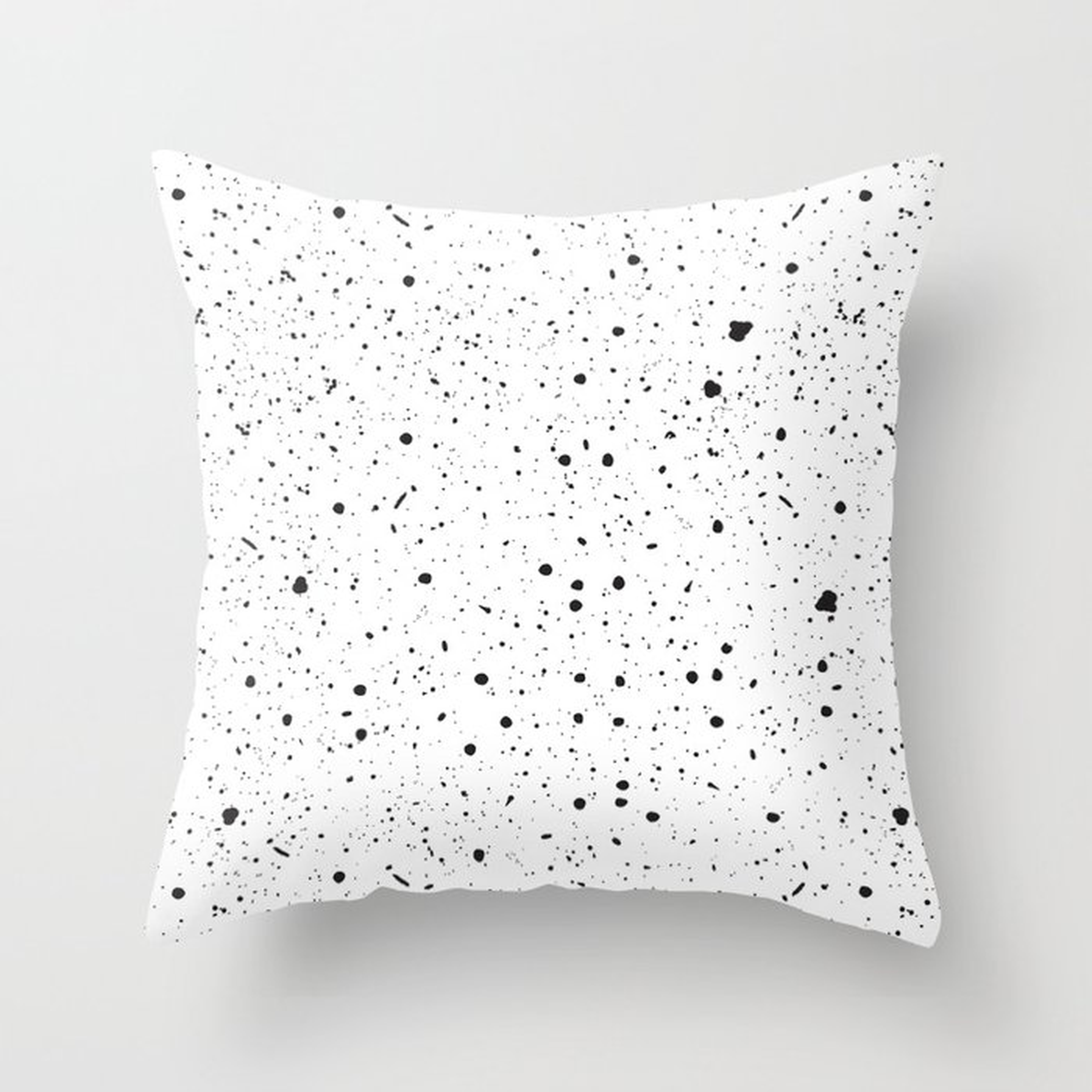 Speckled Throw Pillow with pillow insert - Society6