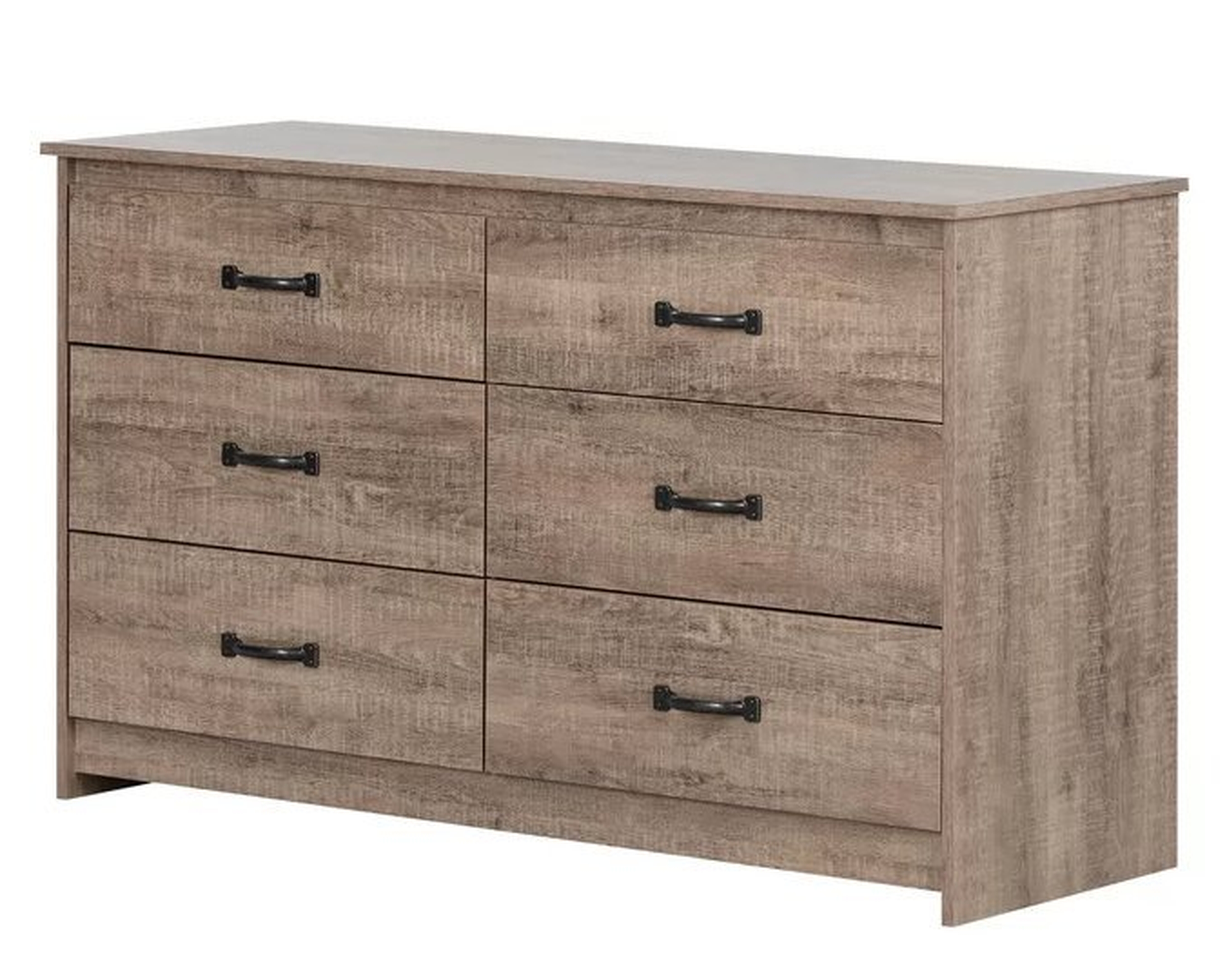 South Shore Tassio 6 Drawer Double Dresser - Wayfair