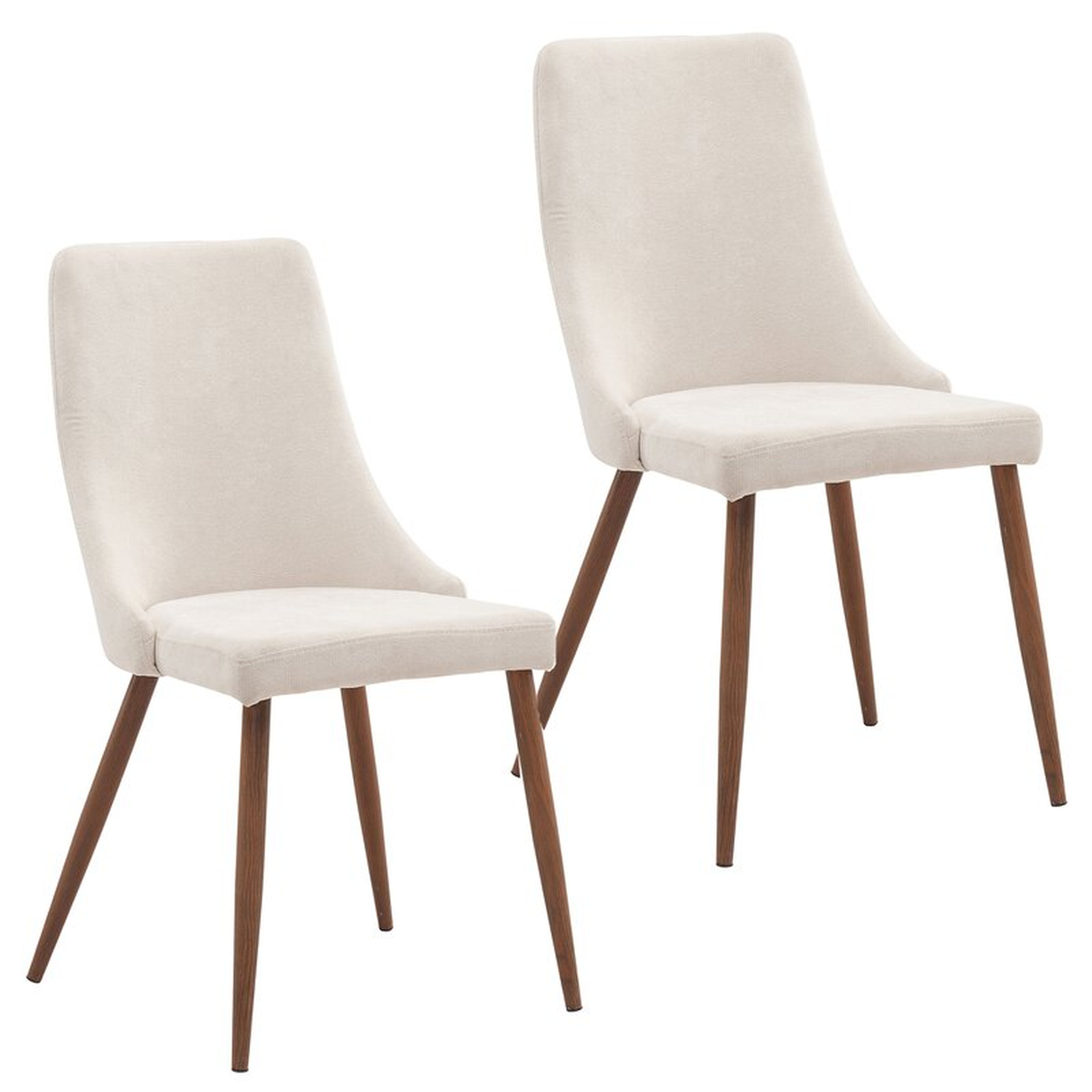 Aldina Upholstered Dining Chair (Set of Two) - Wayfair
