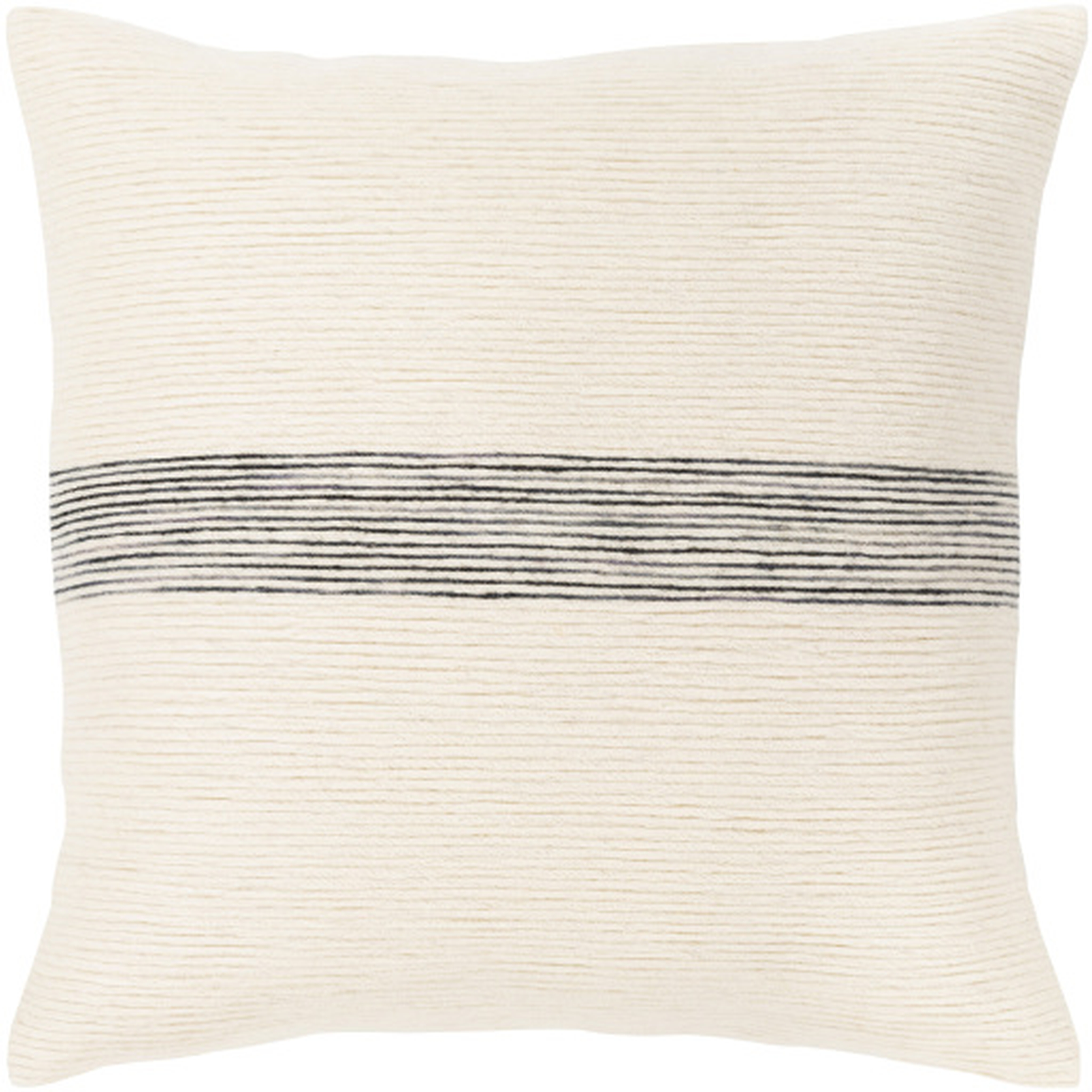 Carine Throw Pillow, 18" x 18", with down insert - Surya