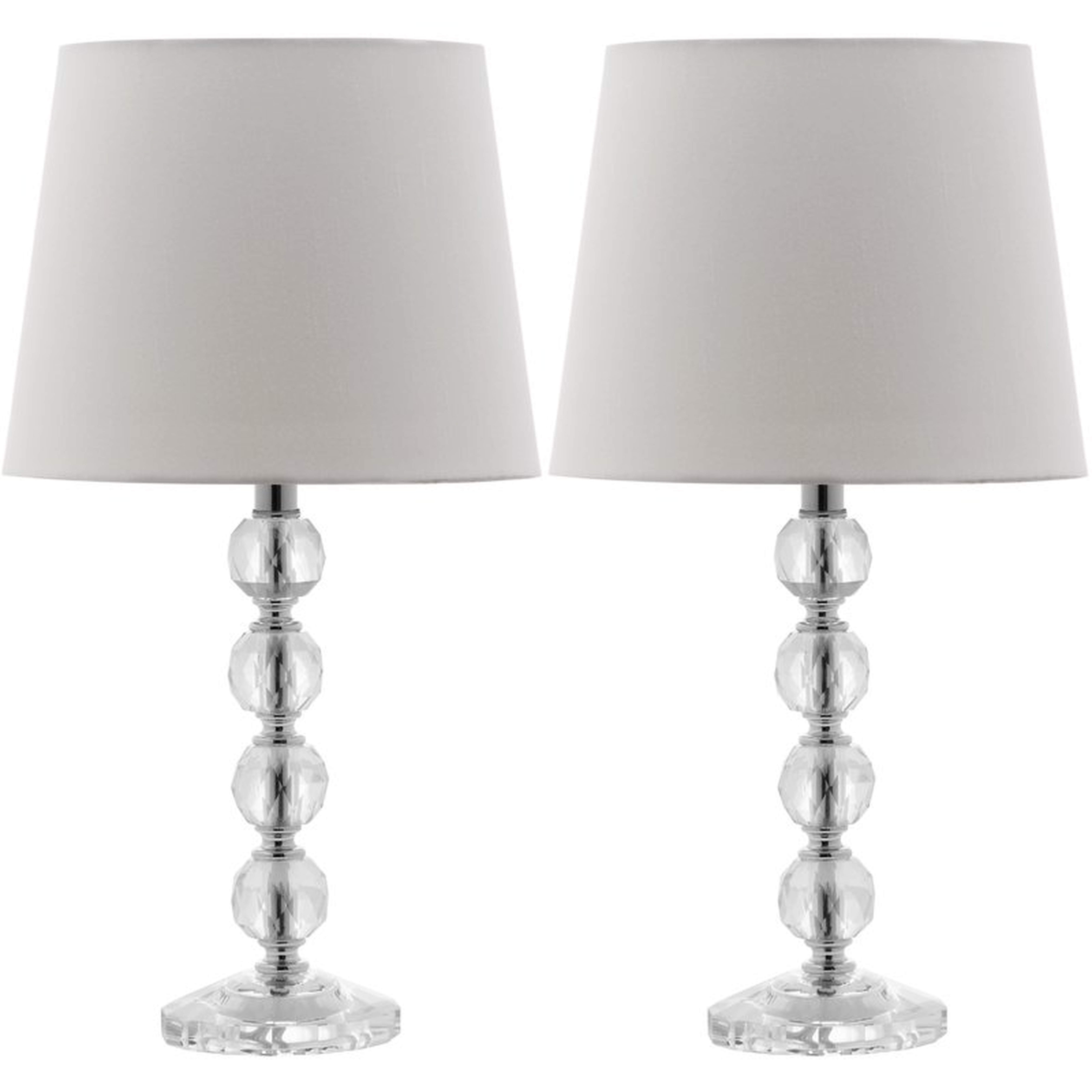 Bex Stacked Ball 16" Table Lamp set of 2 - Wayfair