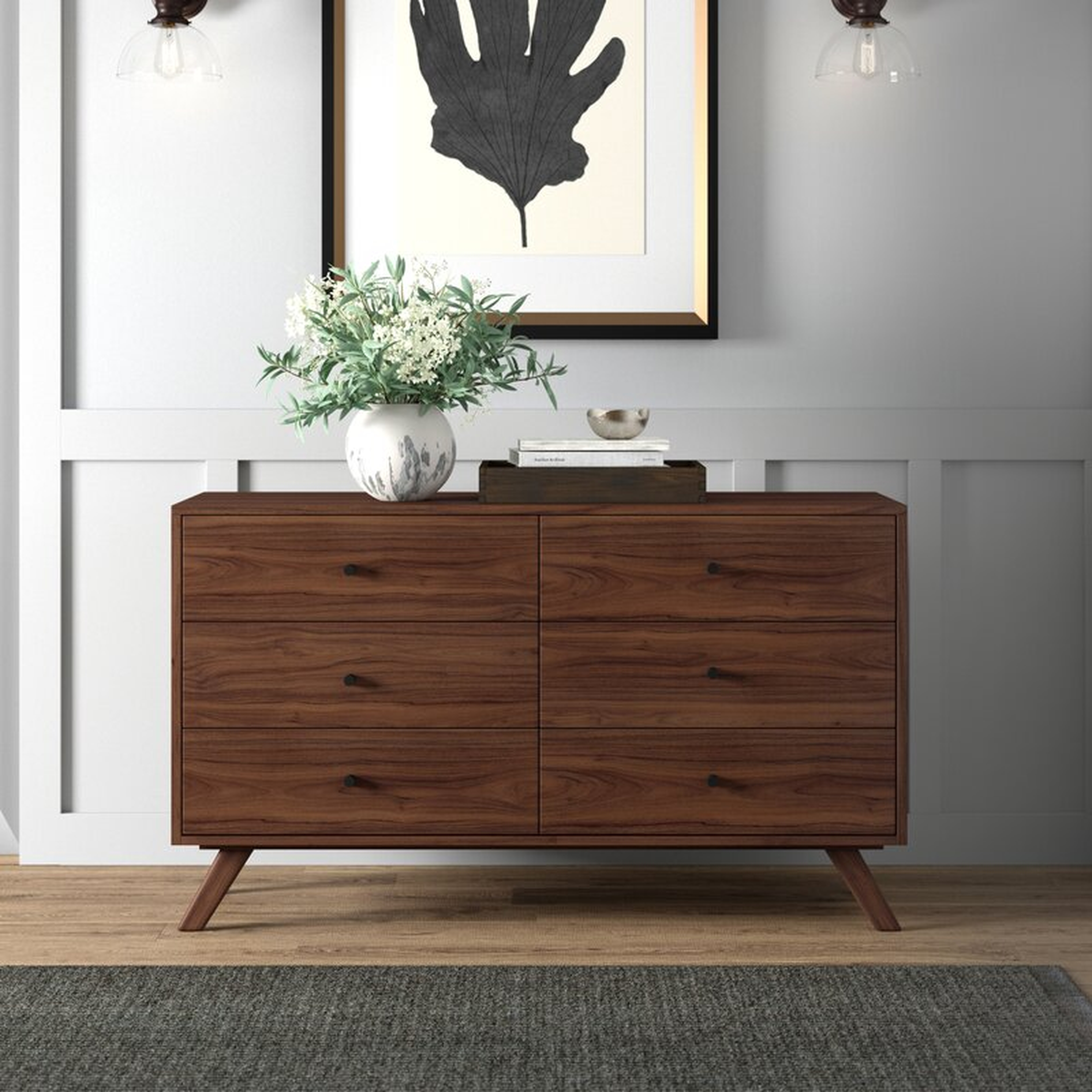 Auden 6 Drawer Double Dresser - Wayfair