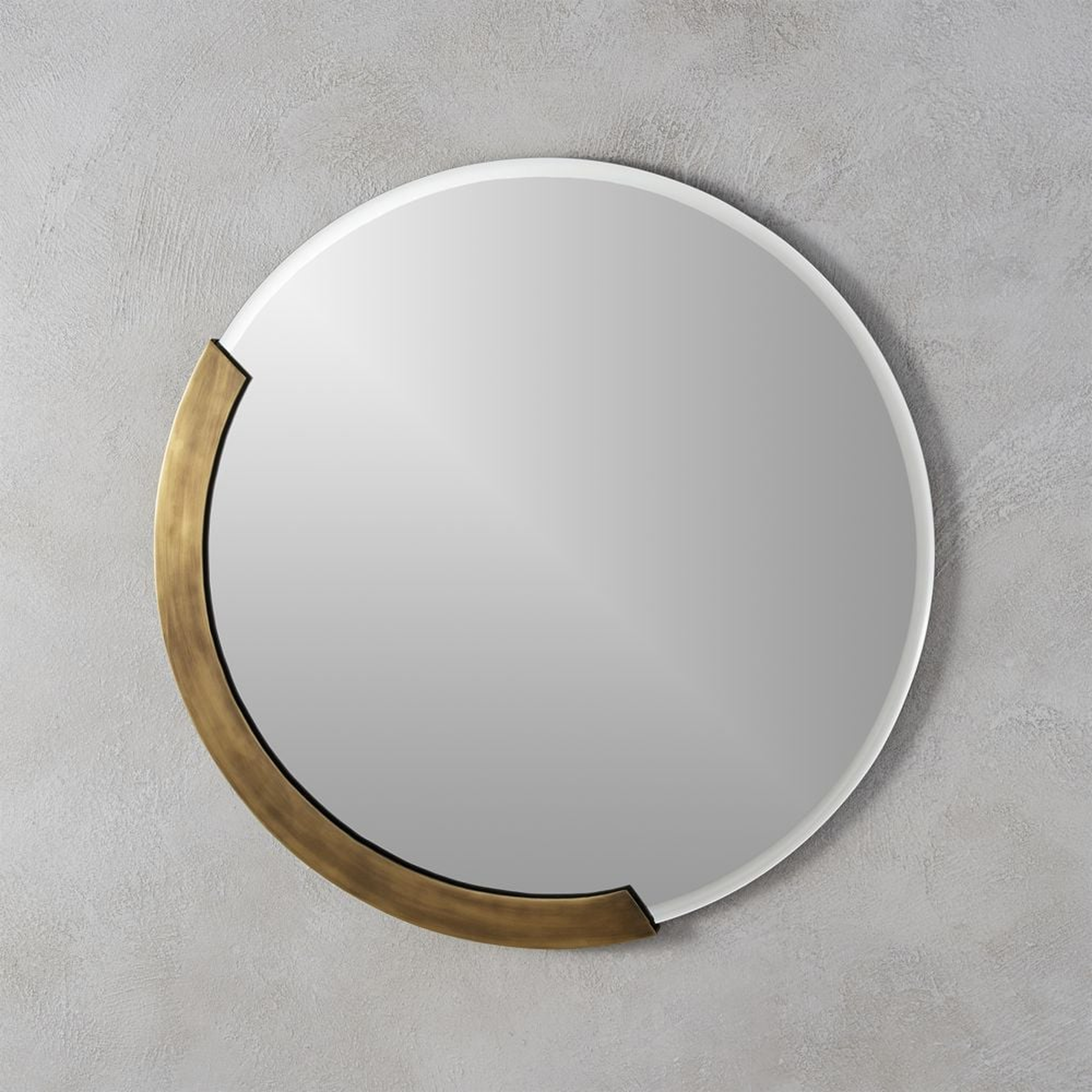 kit 24" round mirror - CB2