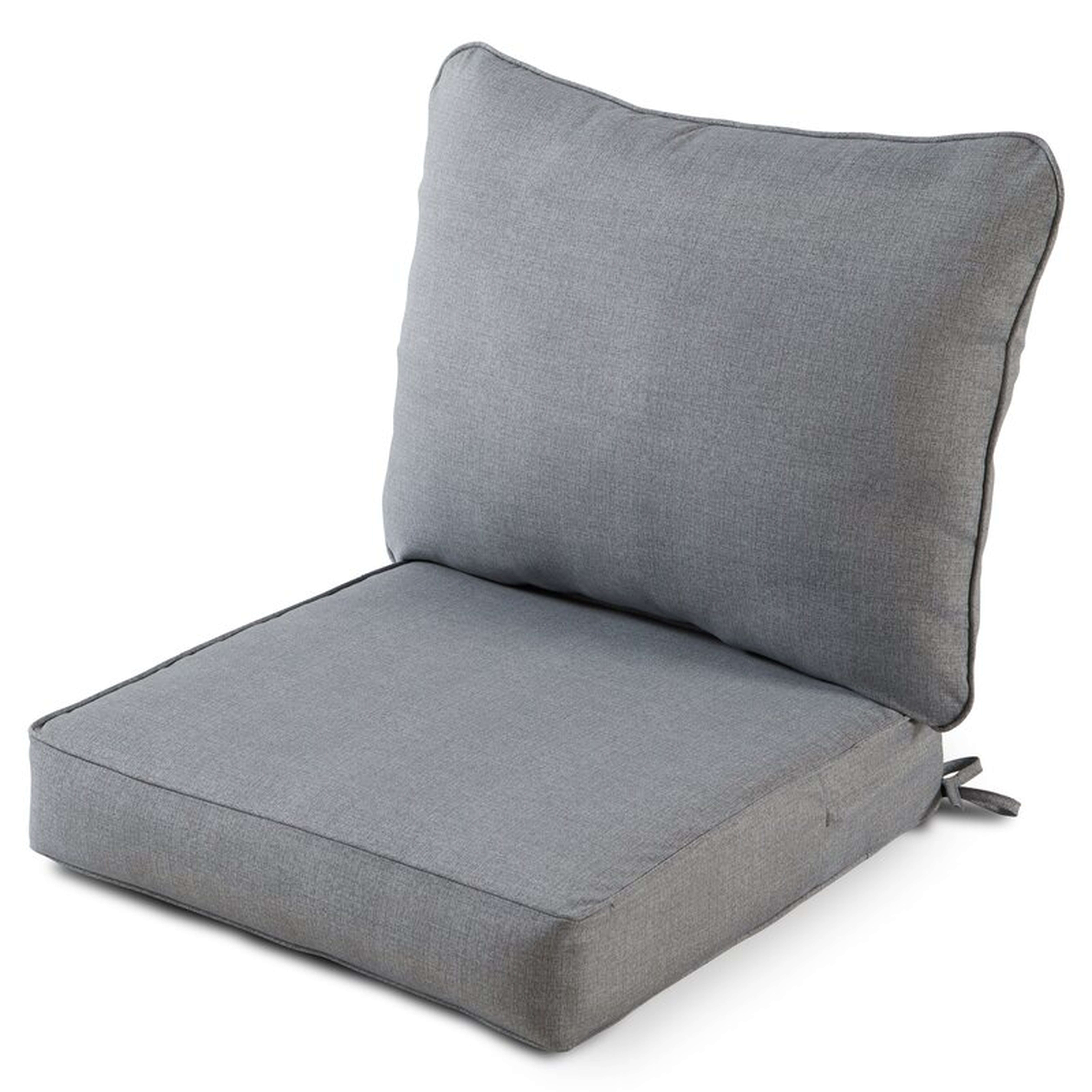 2 Piece Deep Seat Outdoor Replacement Cushion Set - Wayfair