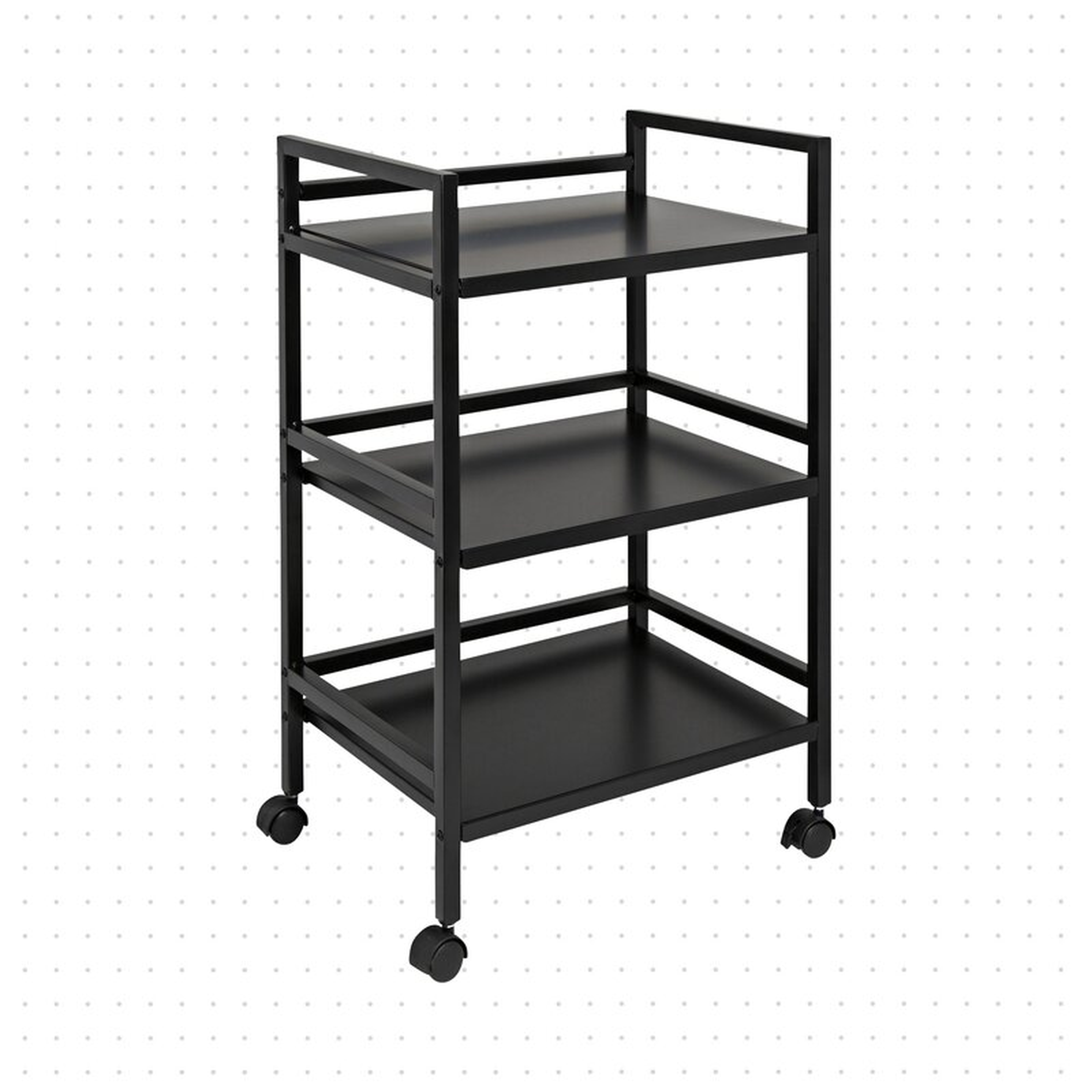 Dawson 3-Shelf Metal Utility Cart - Wayfair