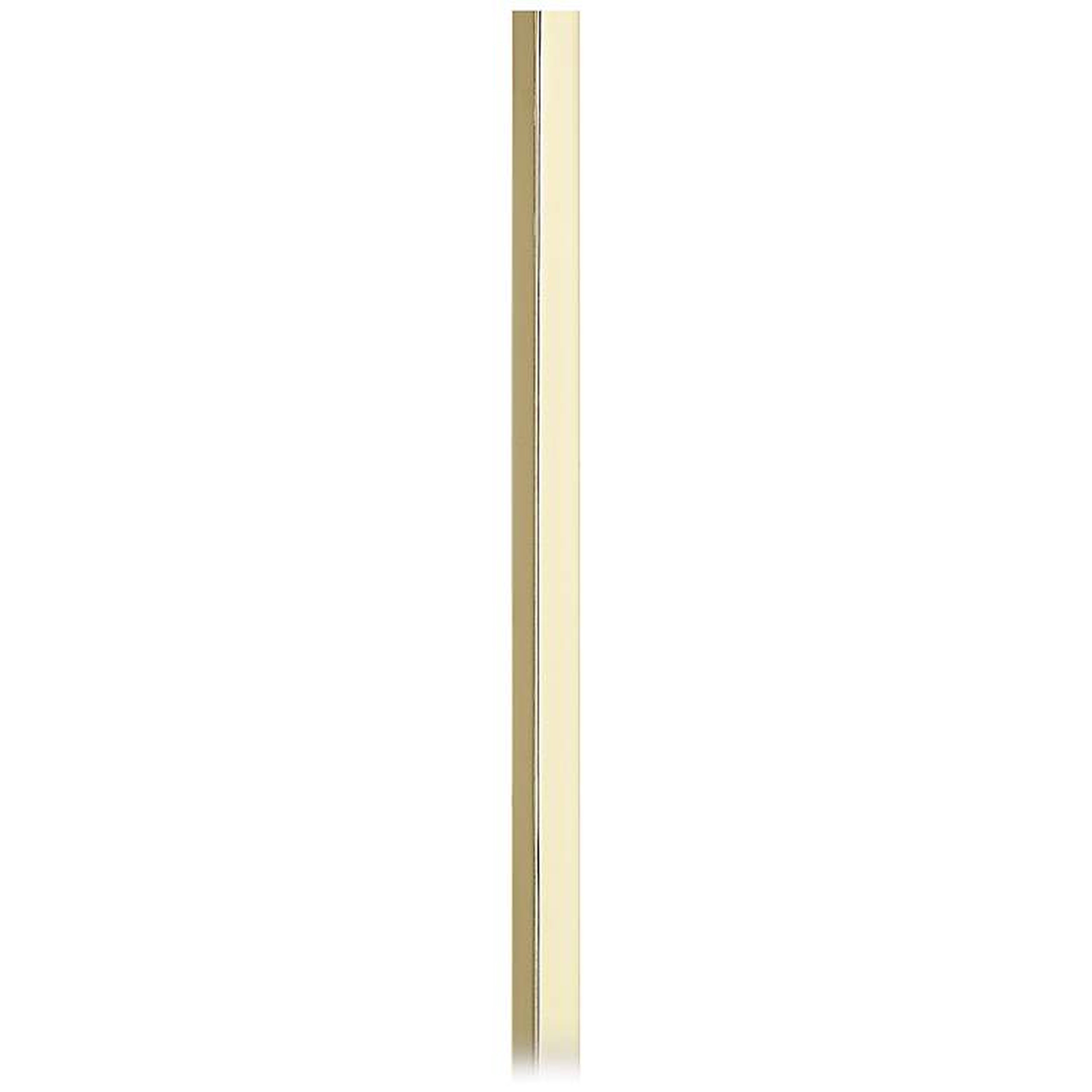 30" Long Polished Brass Cord Cover - Lamps Plus