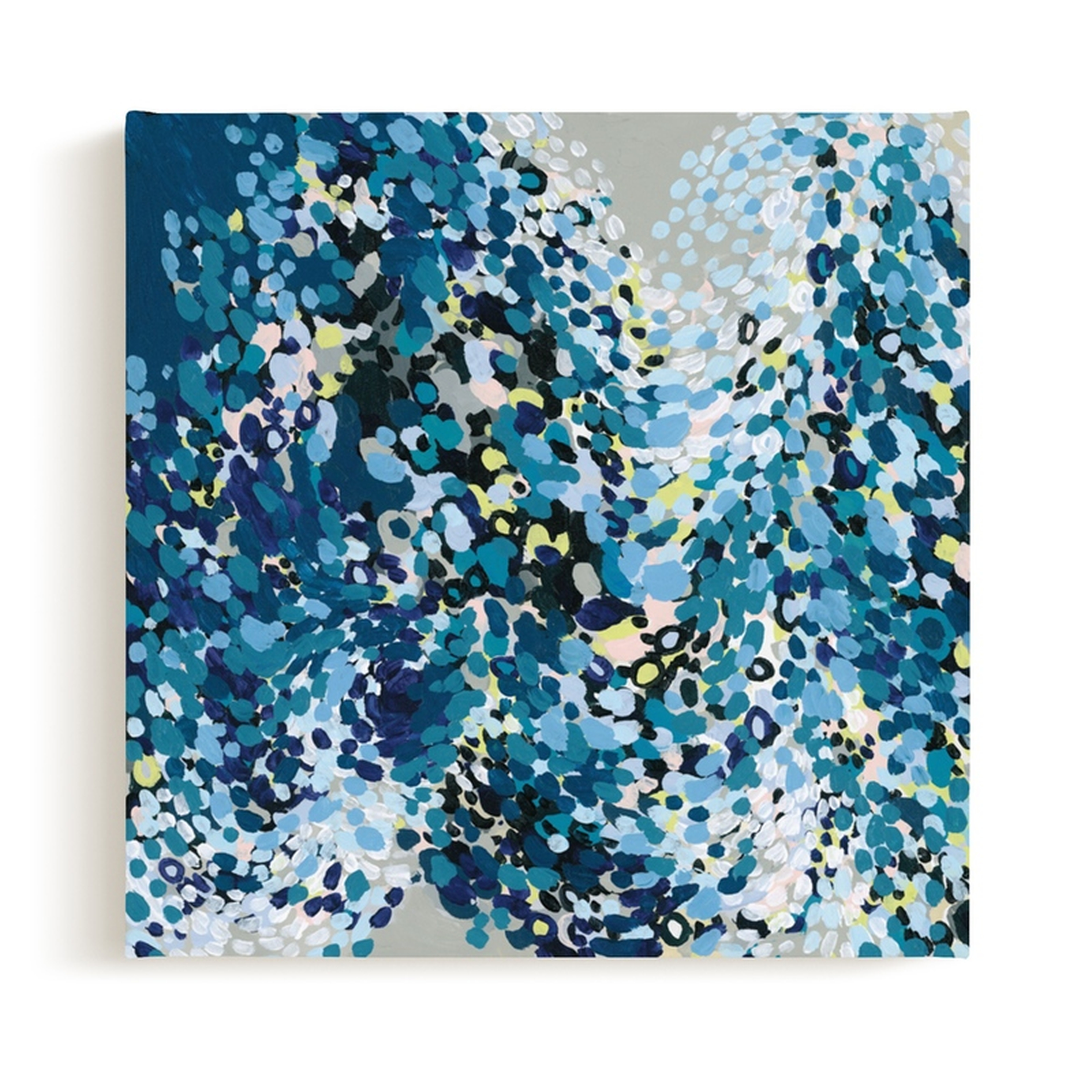 Dance in Bluec LIMITED EDITION ART - 16 x 16 -CANVAS - Minted