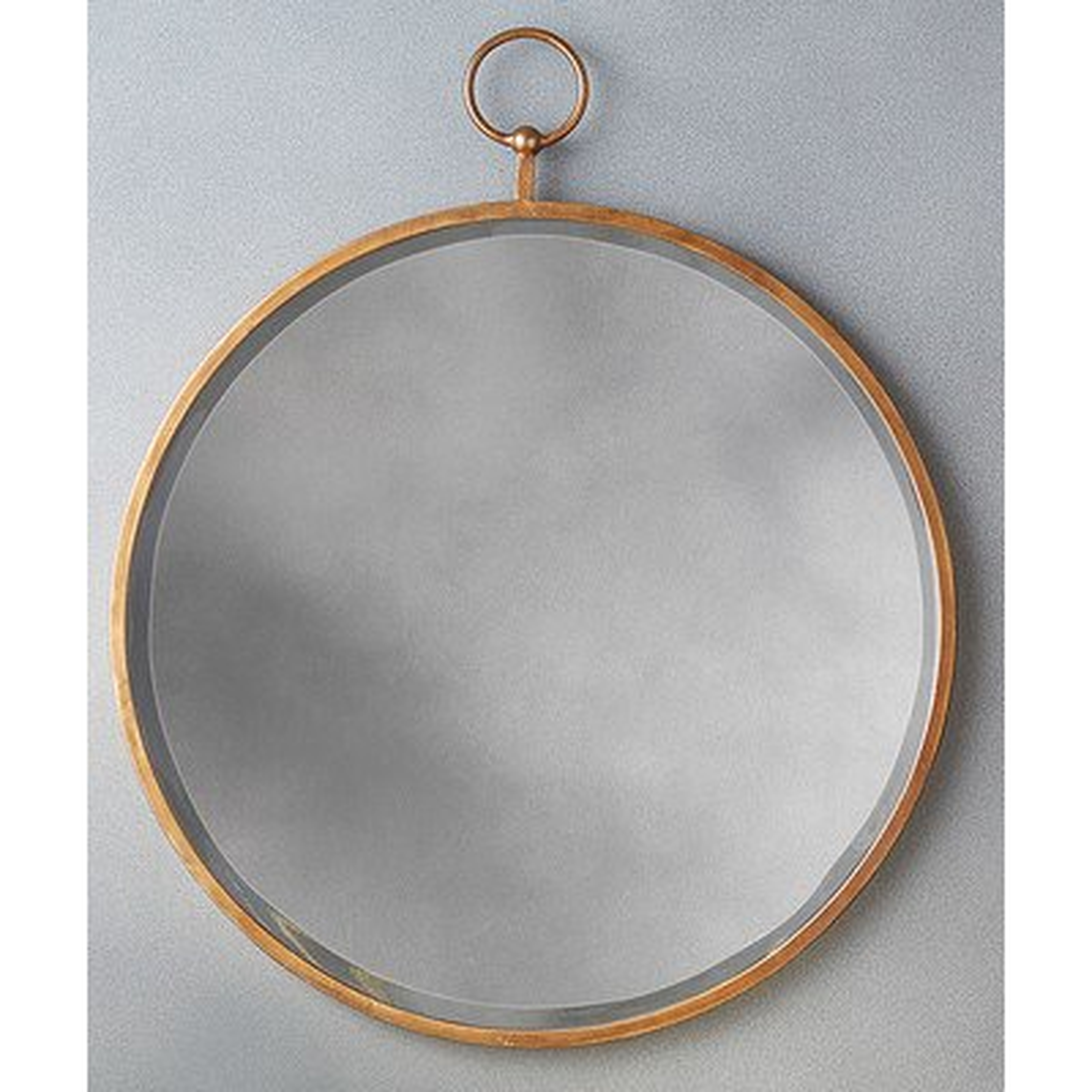 Gold Round Mirror - Wayfair