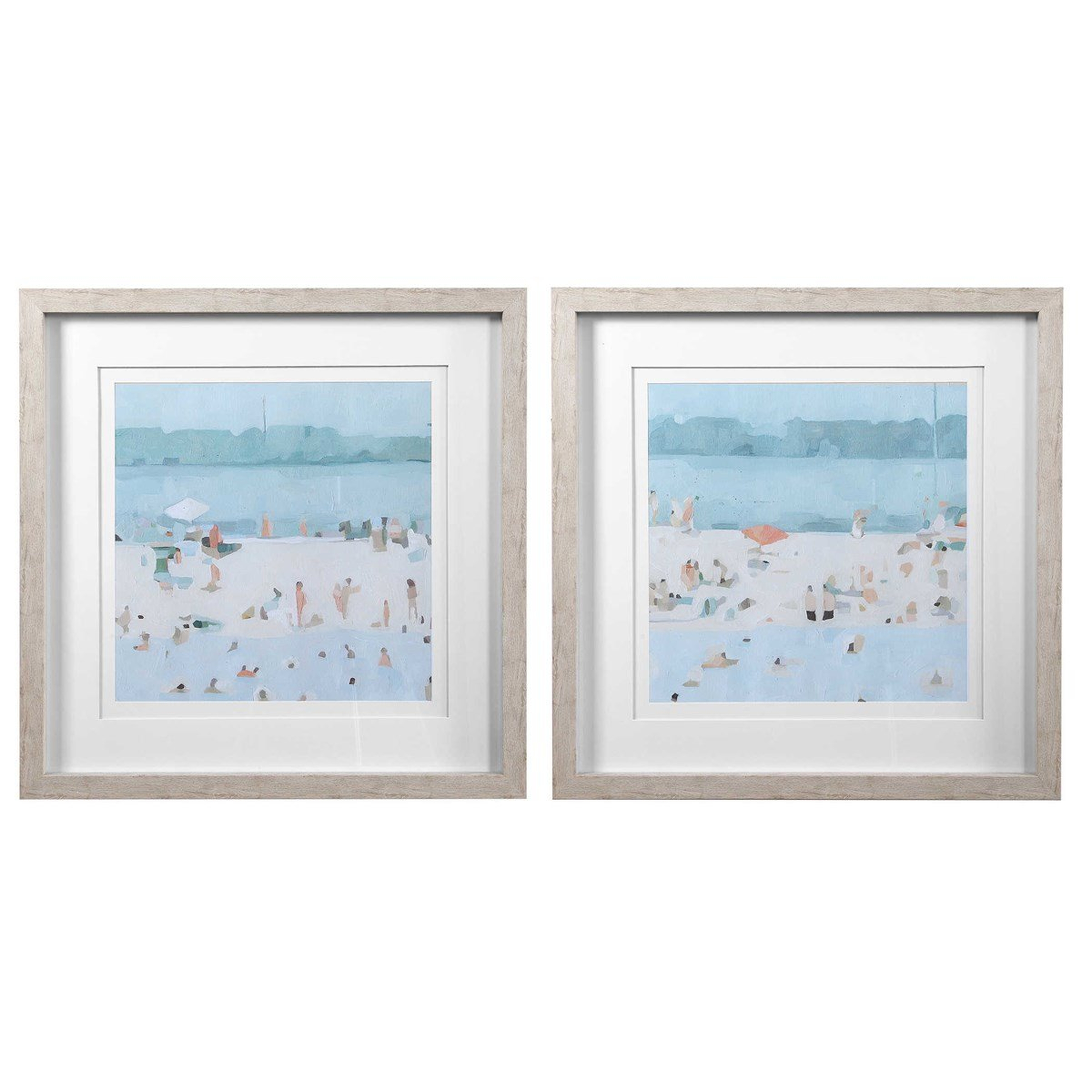 Sandbar Framed Prints, Set of 2 - Cove Goods