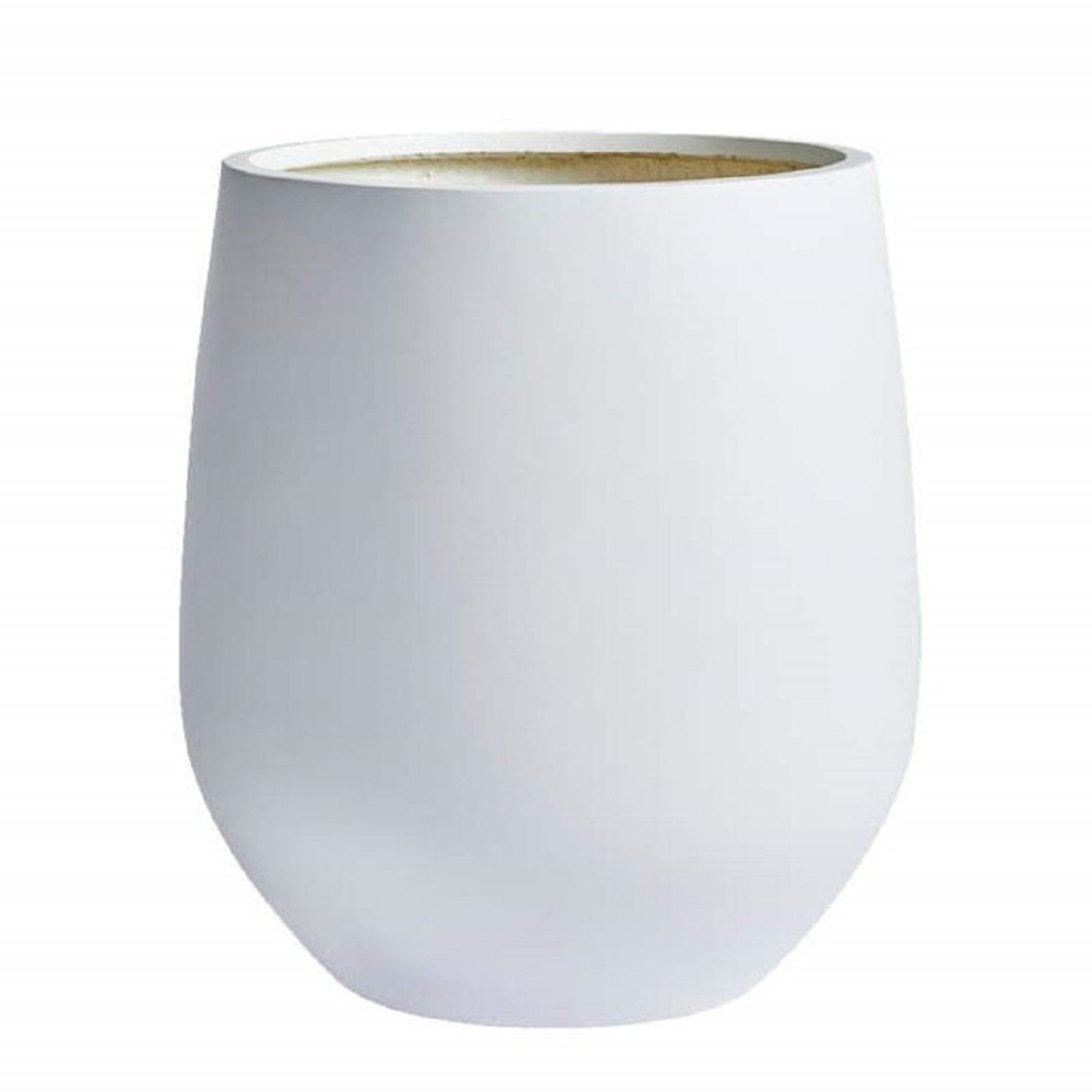 Lavoir 1-Piece Stone Pot Planter Set white, 12"x12"x11" - Wayfair