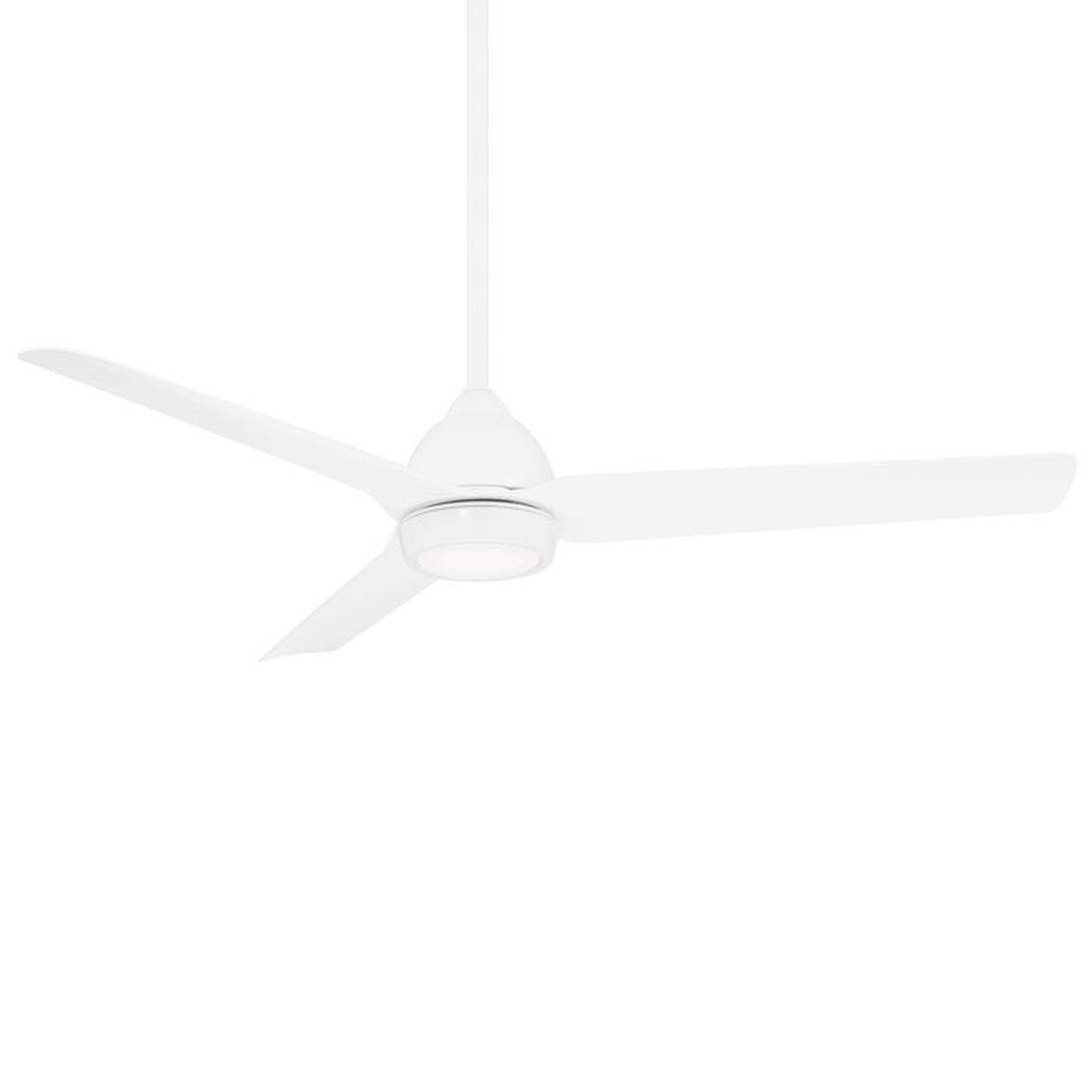 54" Smart Home Compatible 3 Blade Smart Ceiling Fan with Remote - Wayfair