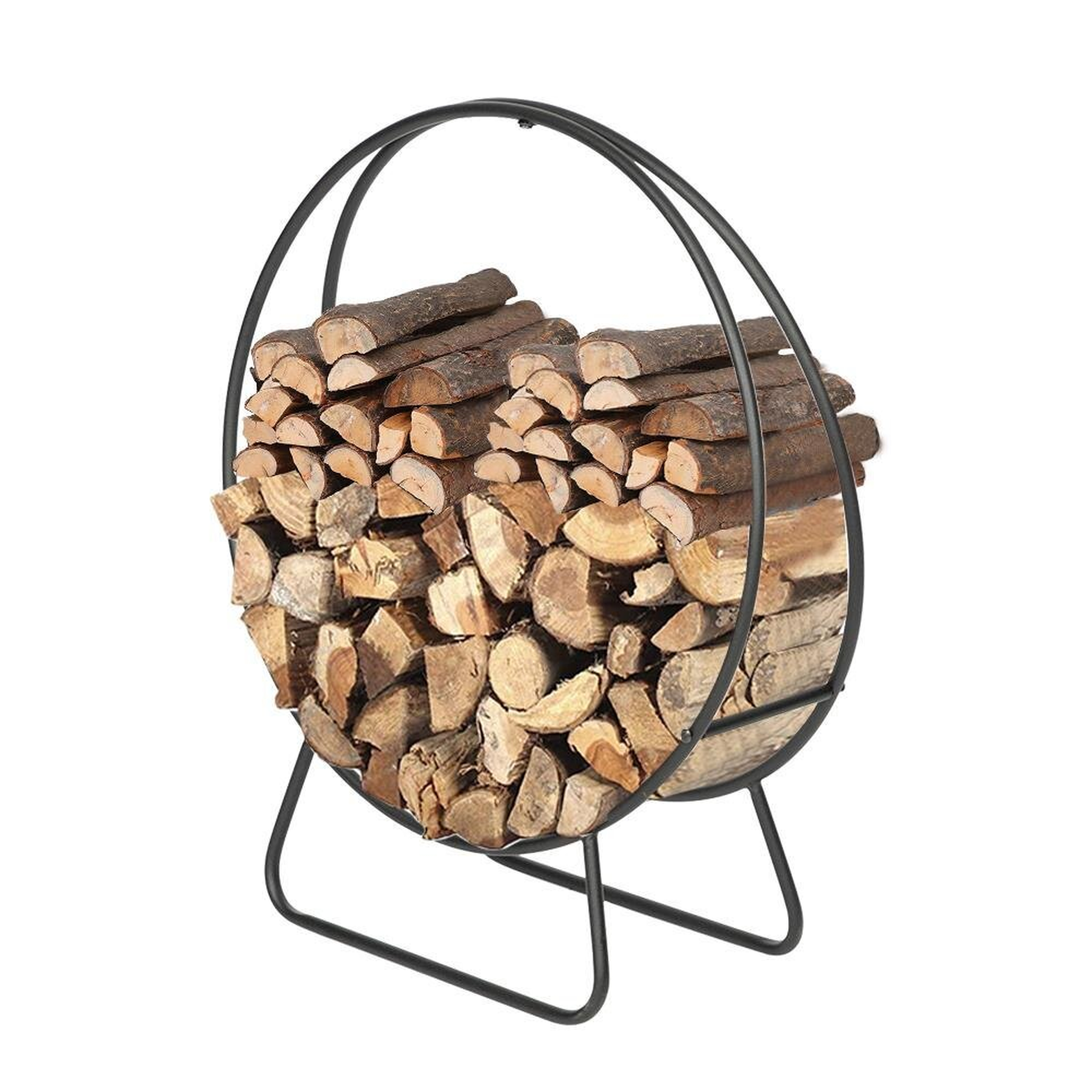 Steel Round Firewood Log Rack - Wayfair