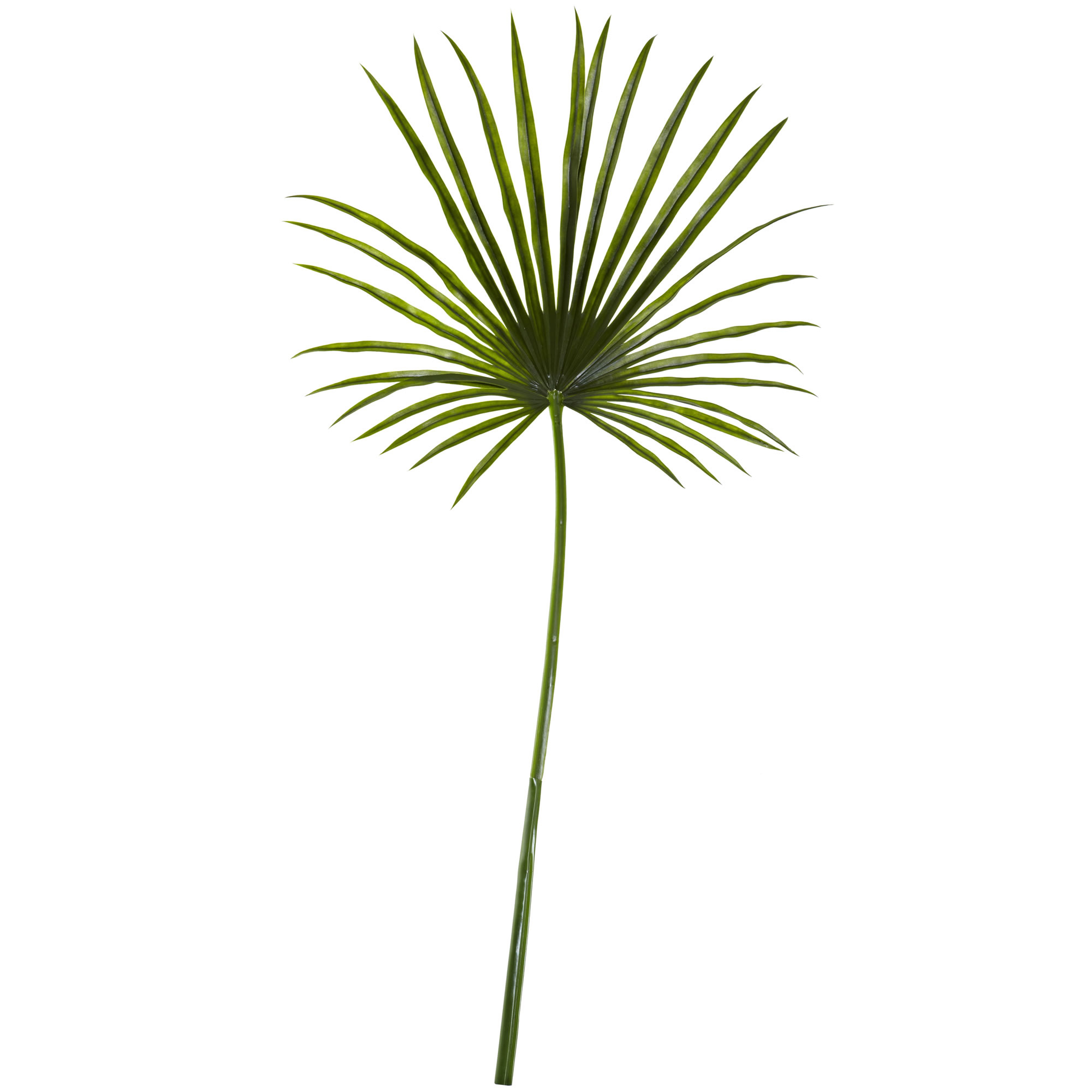 Faux Fan Palm Leaf, Set of 2 - Fiddle + Bloom