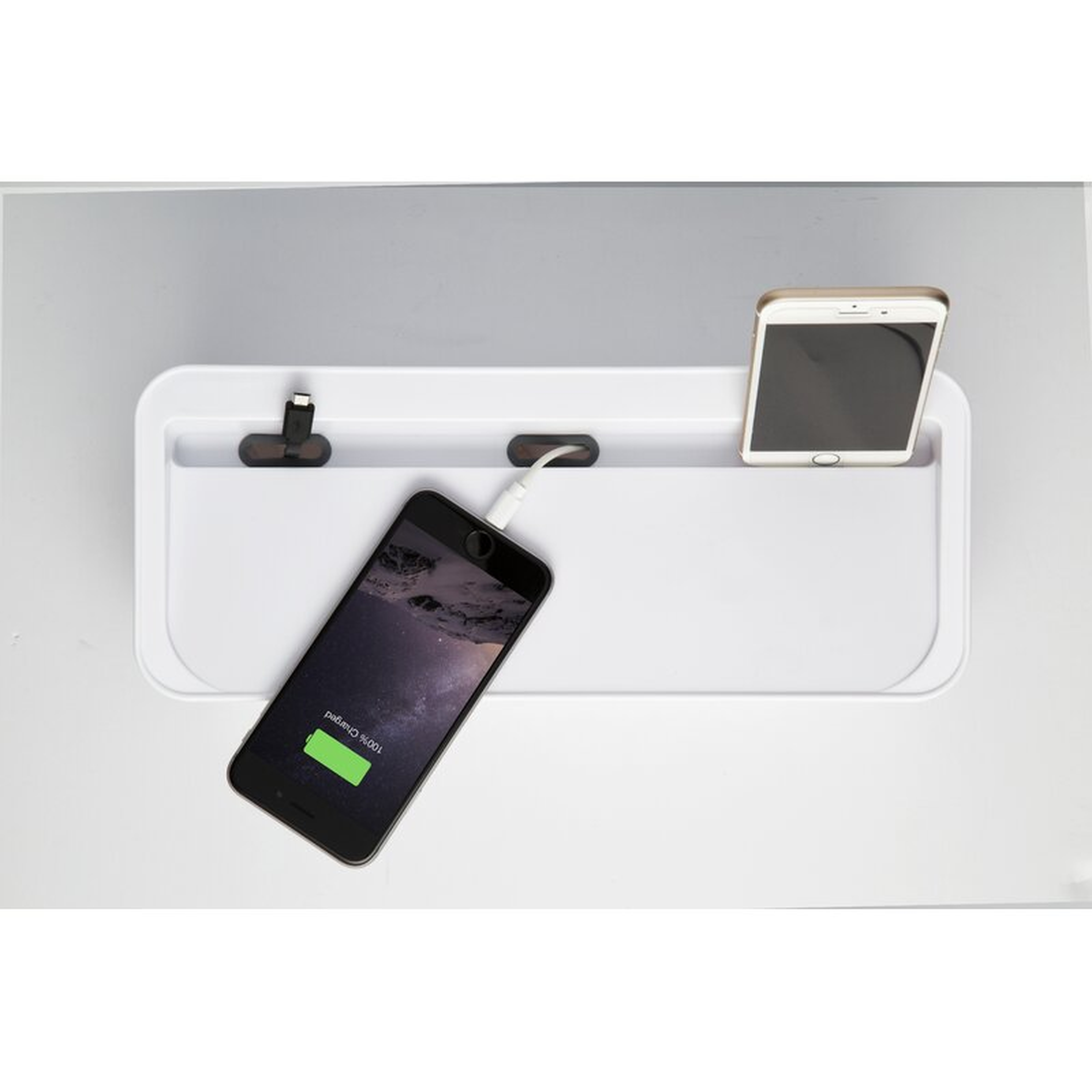In-Box Charging Station and Power Strip Storage - Wayfair