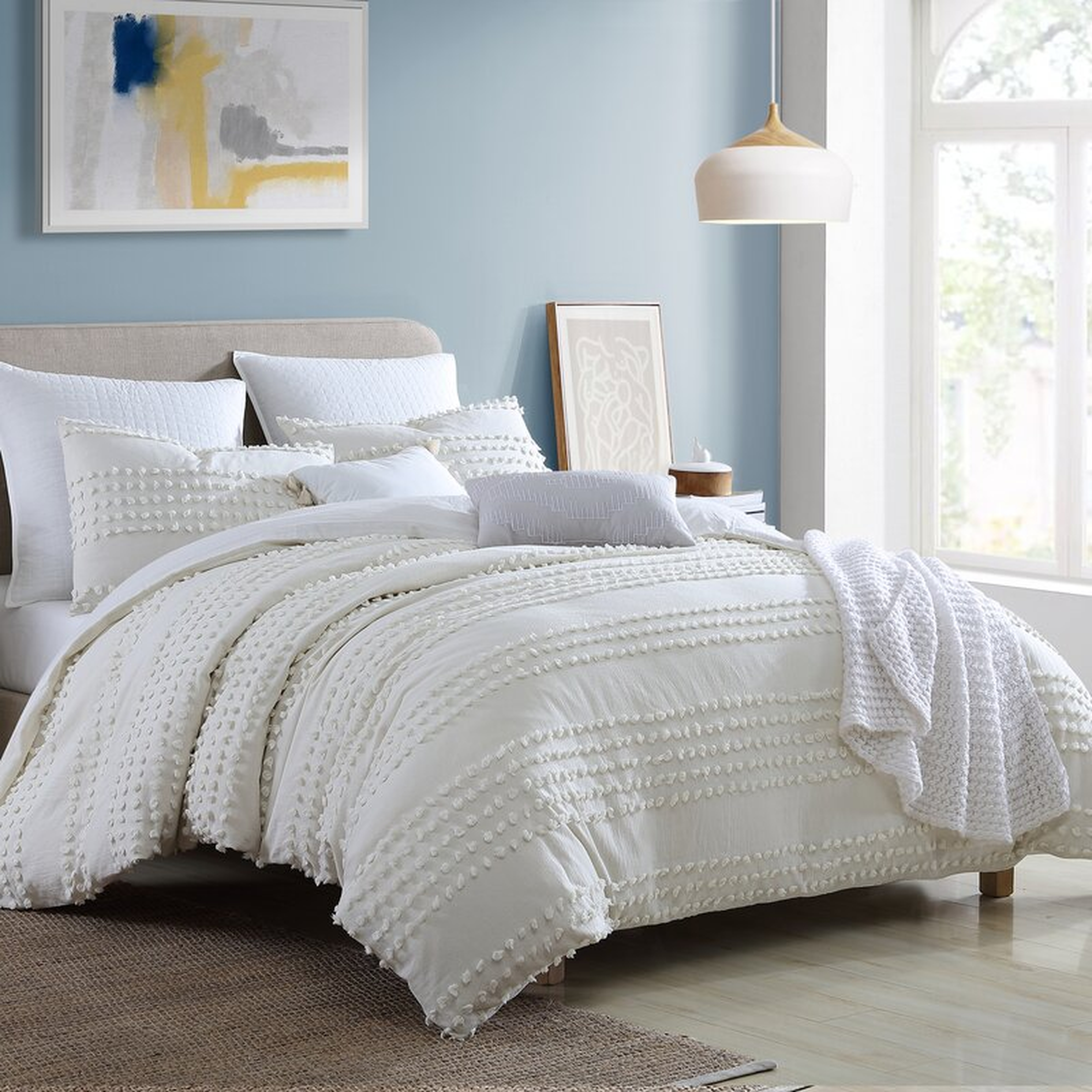 KING Dakota Fields Standard Cotton 5 Piece Comforter Set - Wayfair