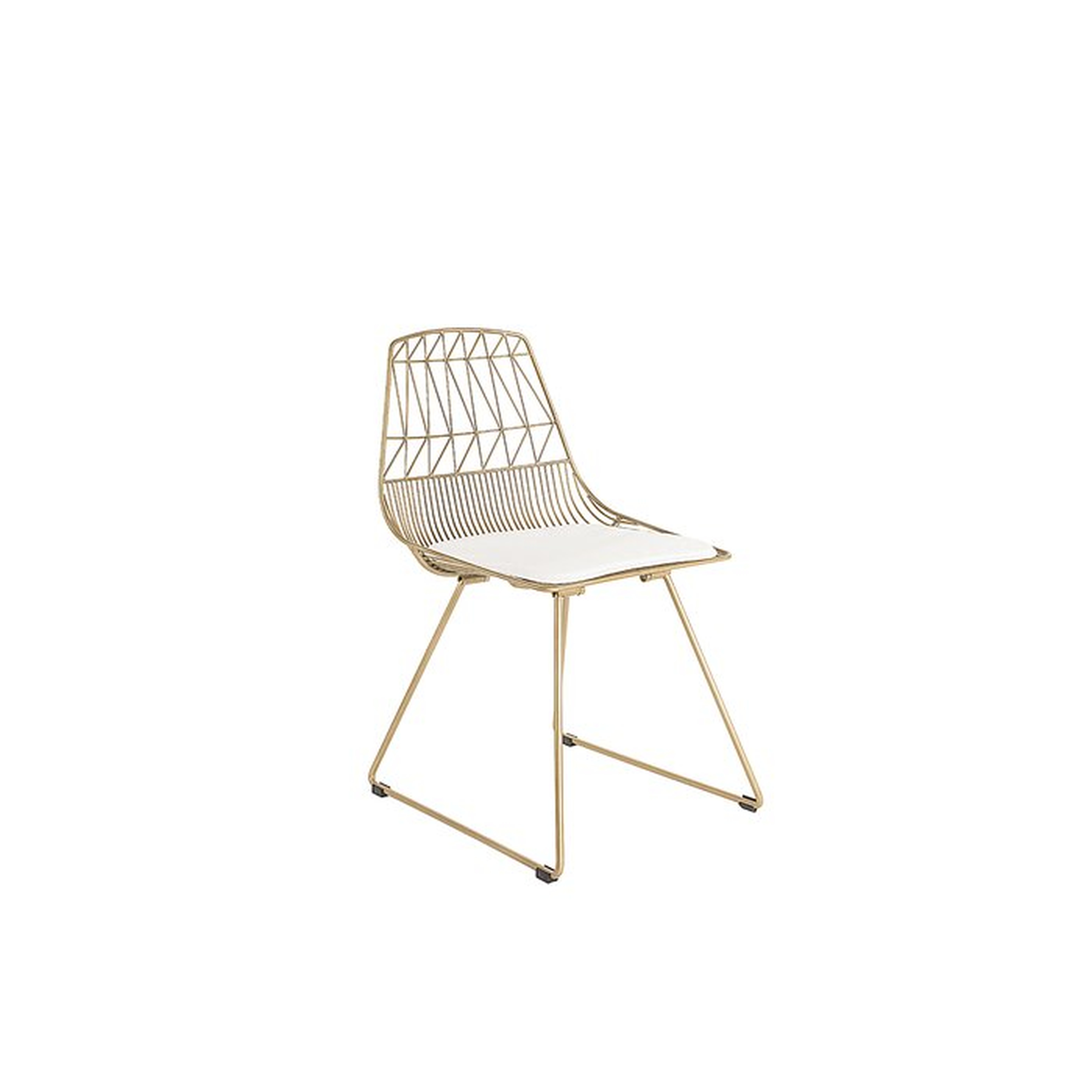 Corliss Metal Dining Chair - Set of 2 - Wayfair
