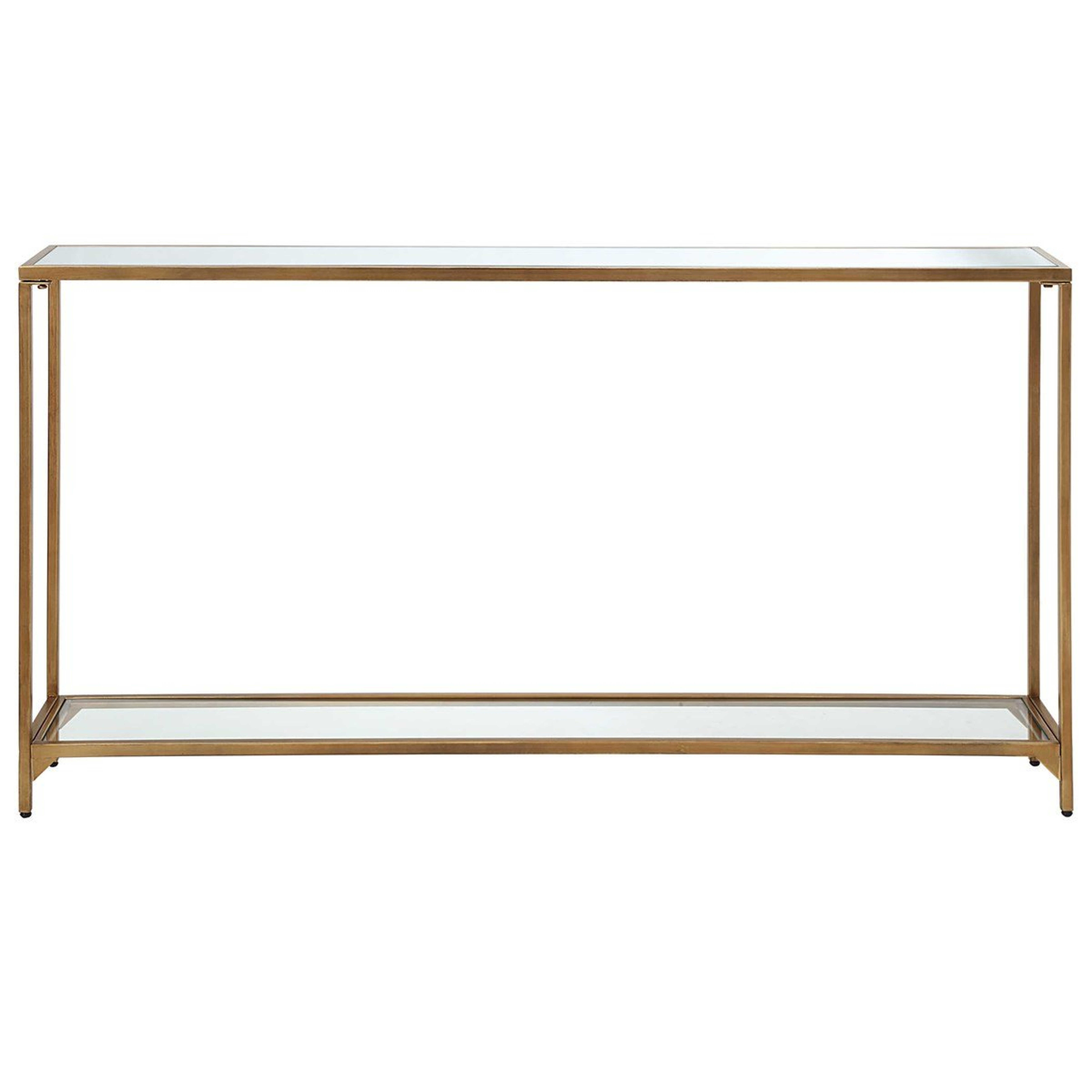 Iron Shallow Console Table - Hudsonhill Foundry
