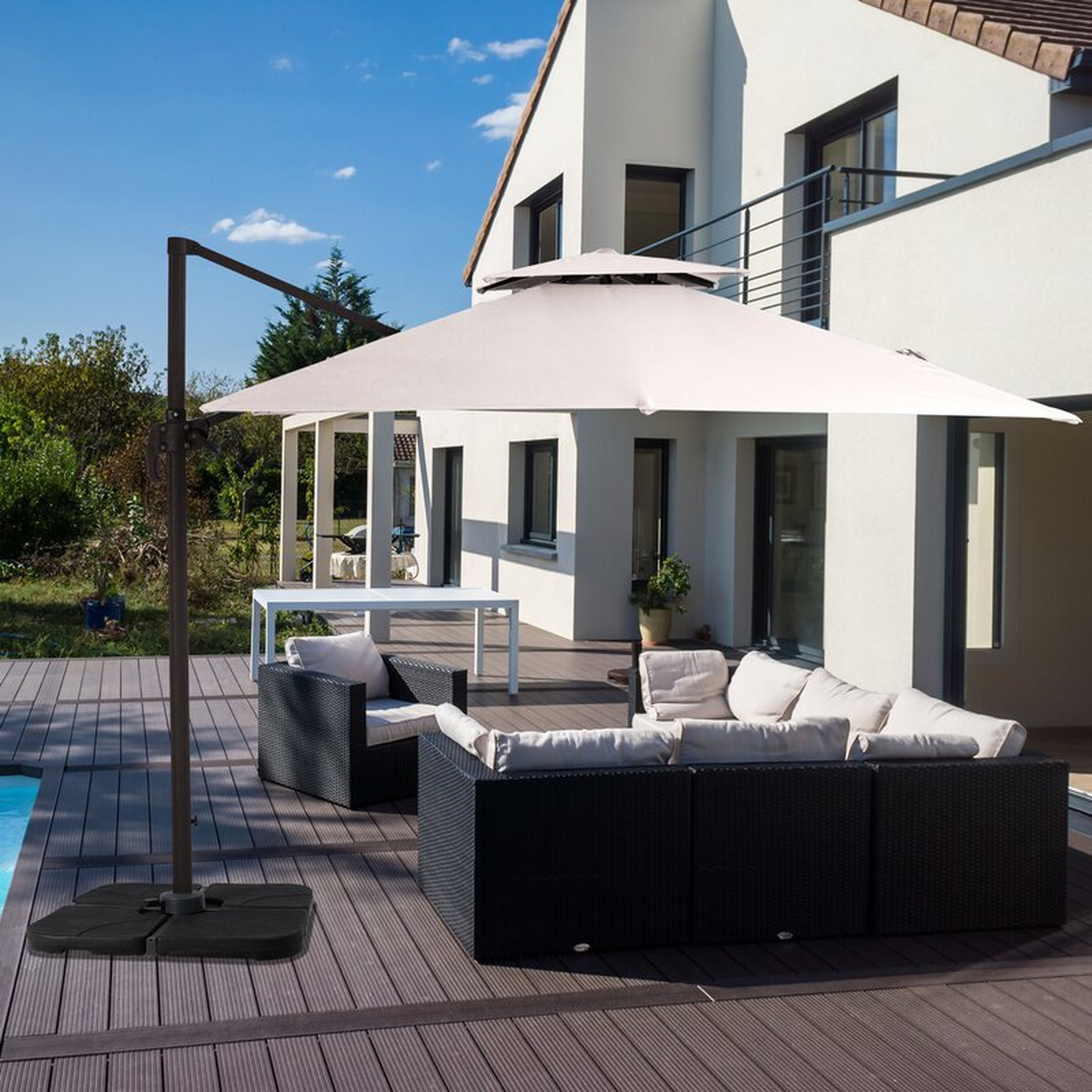 Siu Square Cantilever Umbrella - Wayfair