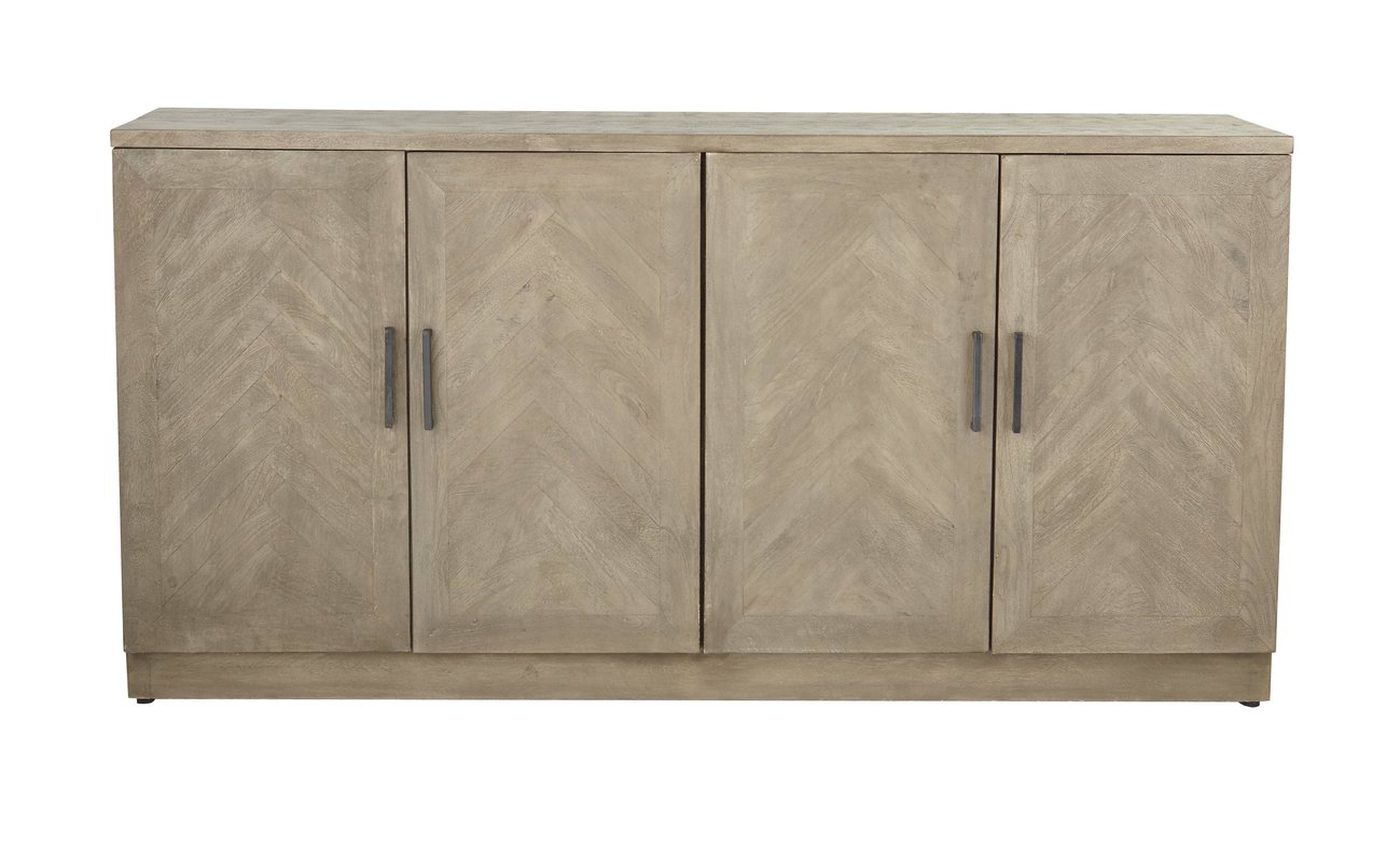 Westford Modern Wood 4-Door Sideboard - Wayfair