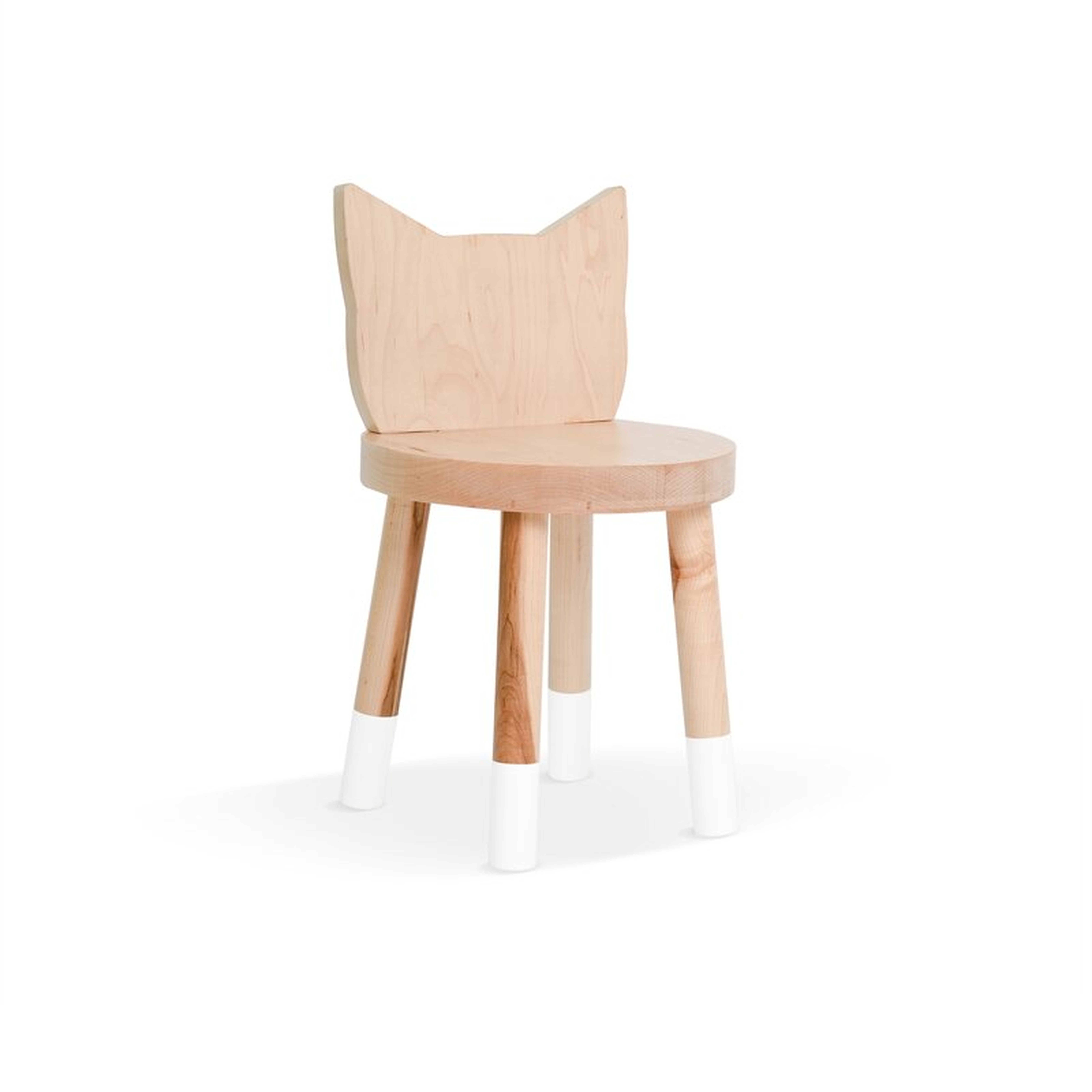 White Kitty Kids Desk Chair - Wayfair