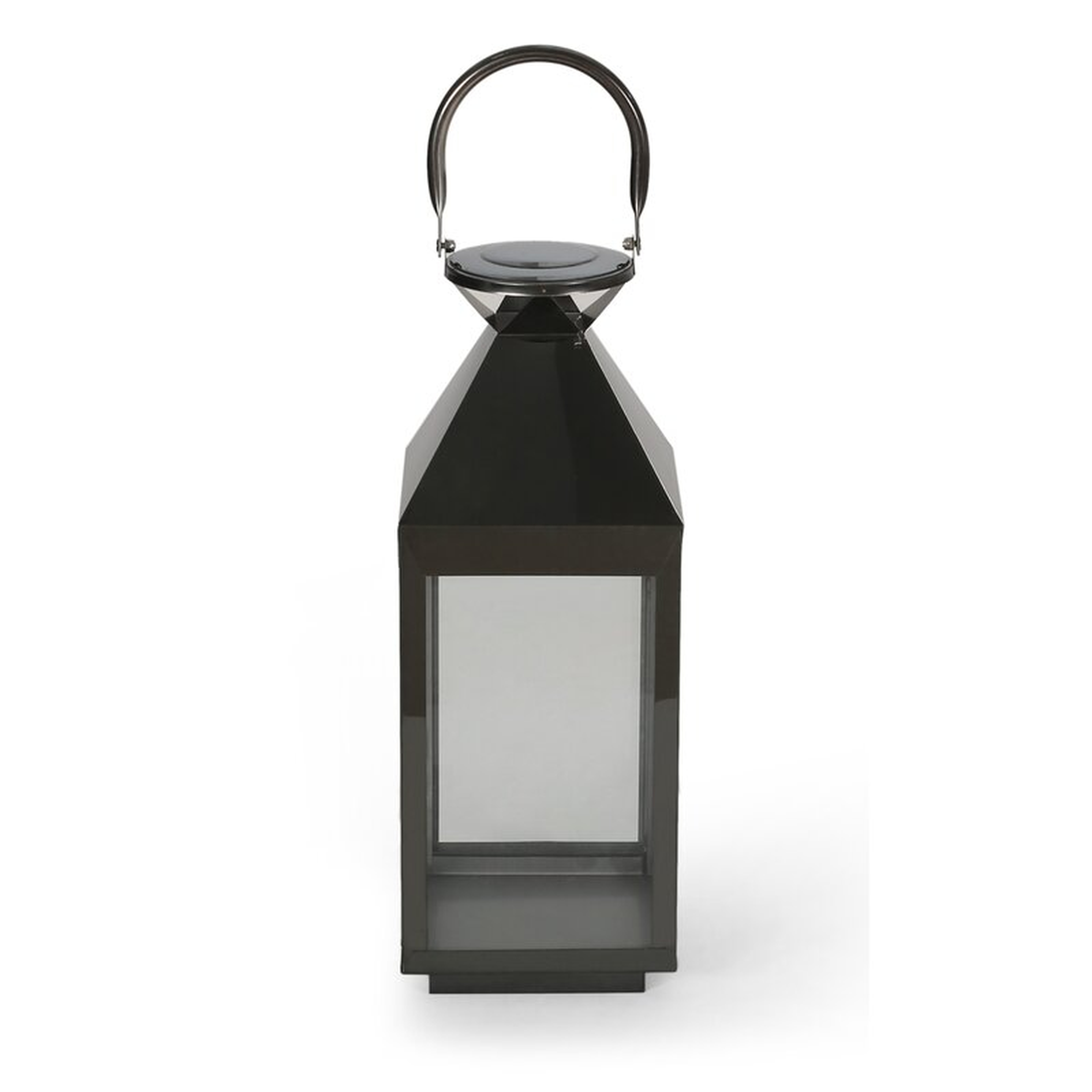 Jessica Modern Stainless Steel Outdoor Lantern - Wayfair