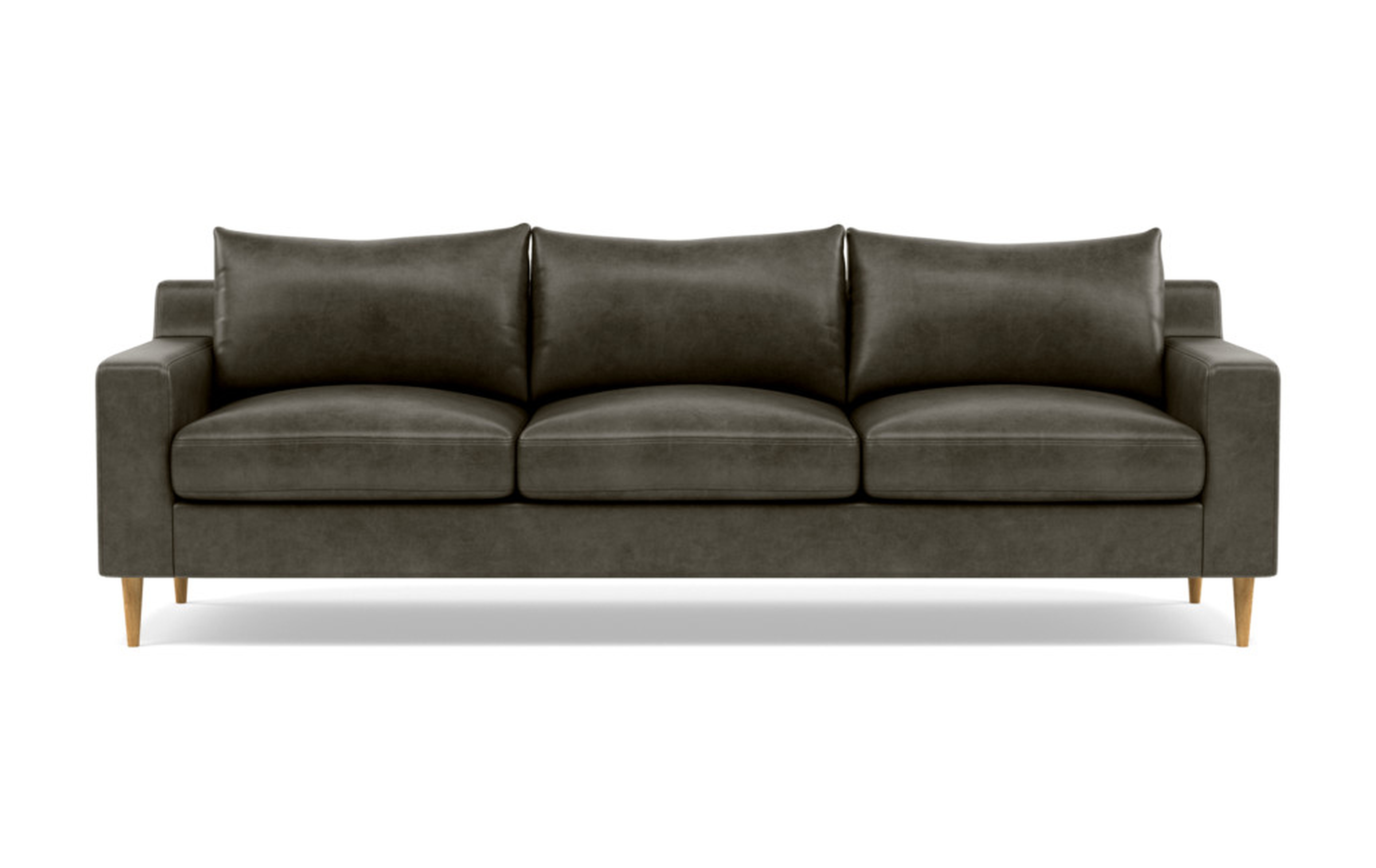 SLOAN LEATHER-3-Seat Leather Sofa - Interior Define