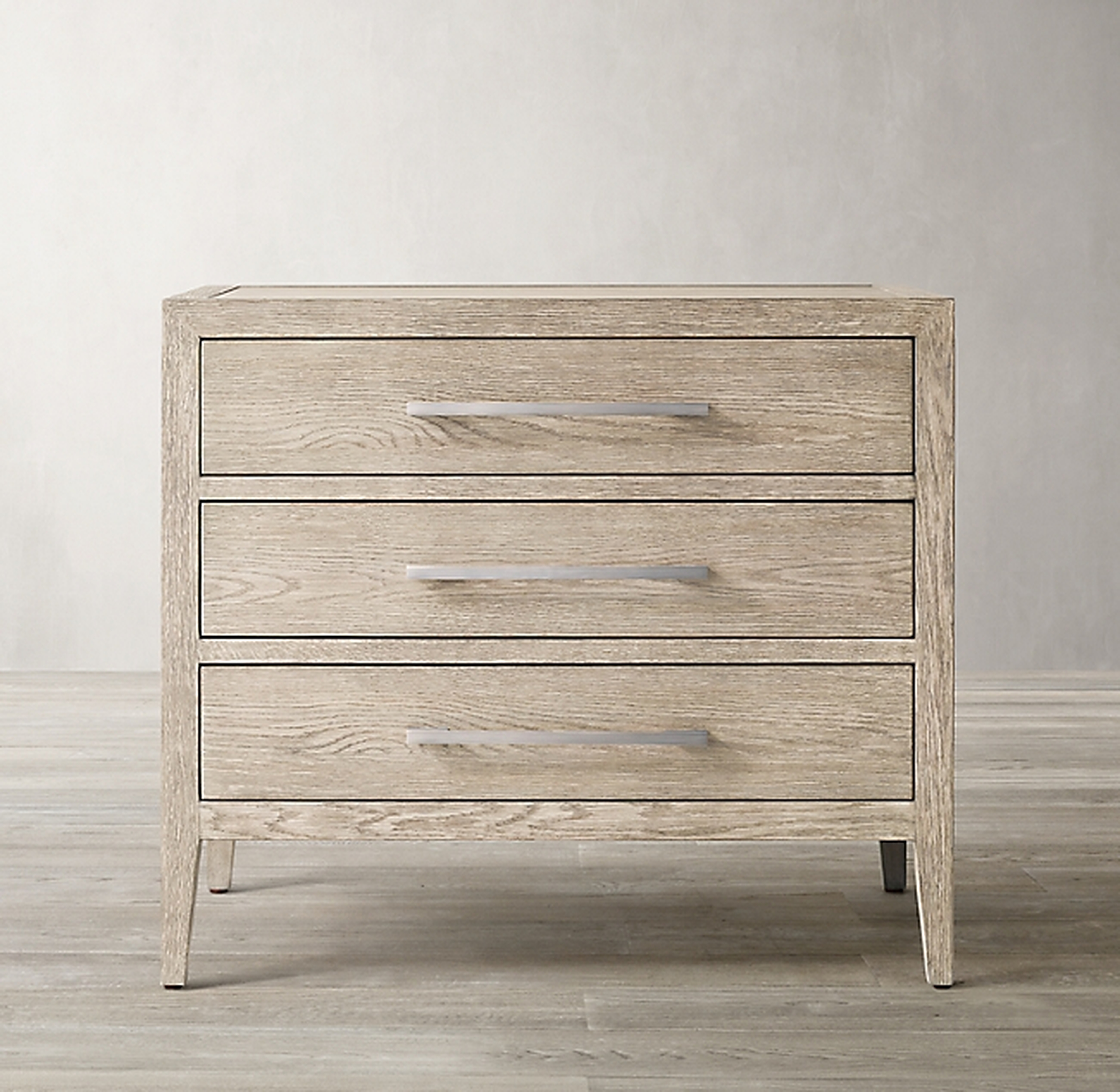FRENCH CONTEMPORARY CLOSED NIGHTSTAND 26" - RH