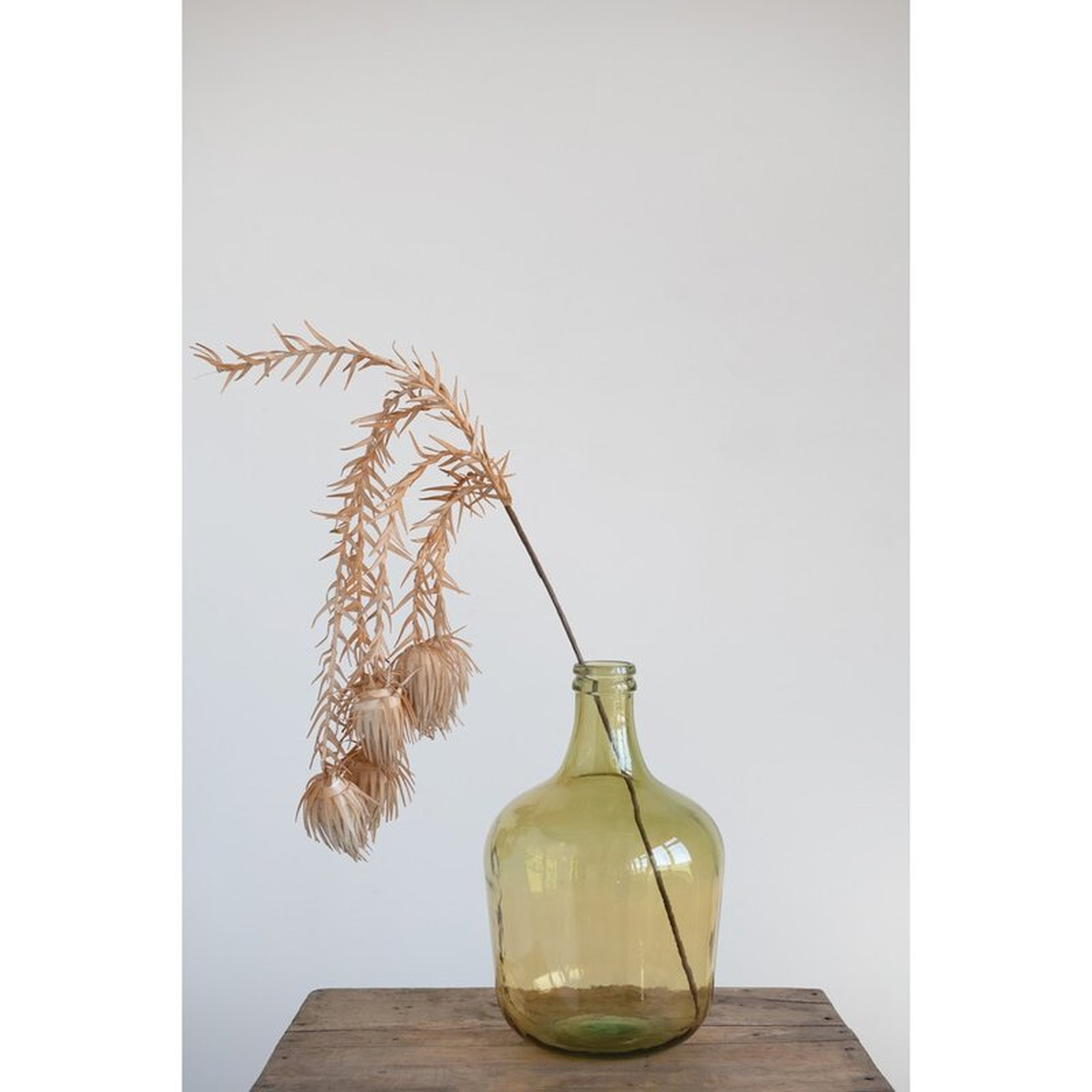 Stoltz Green 16.5" Indoor / Outdoor Decorative Bottle - Wayfair