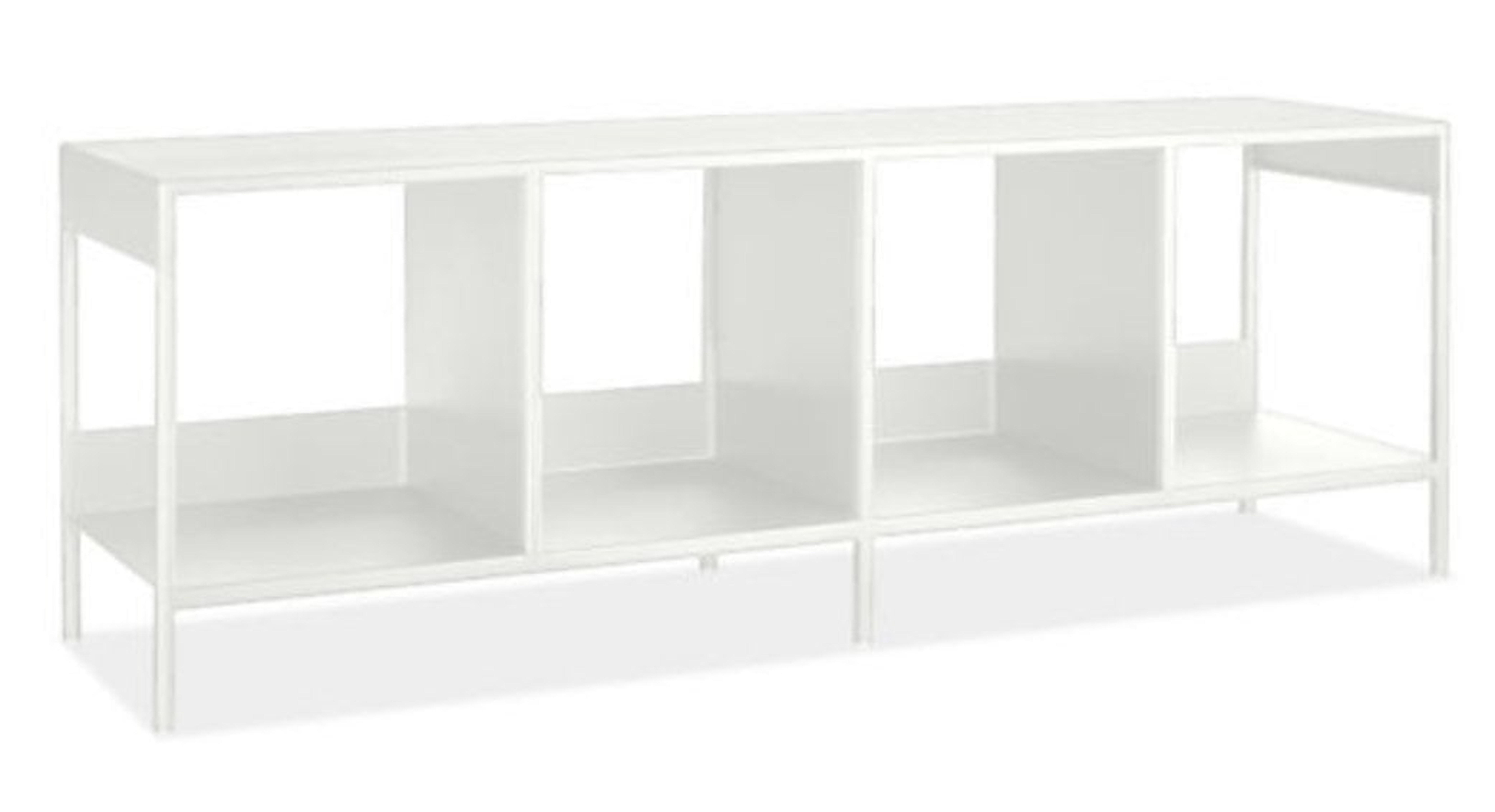 Slim Cubby Bench White - Room & Board