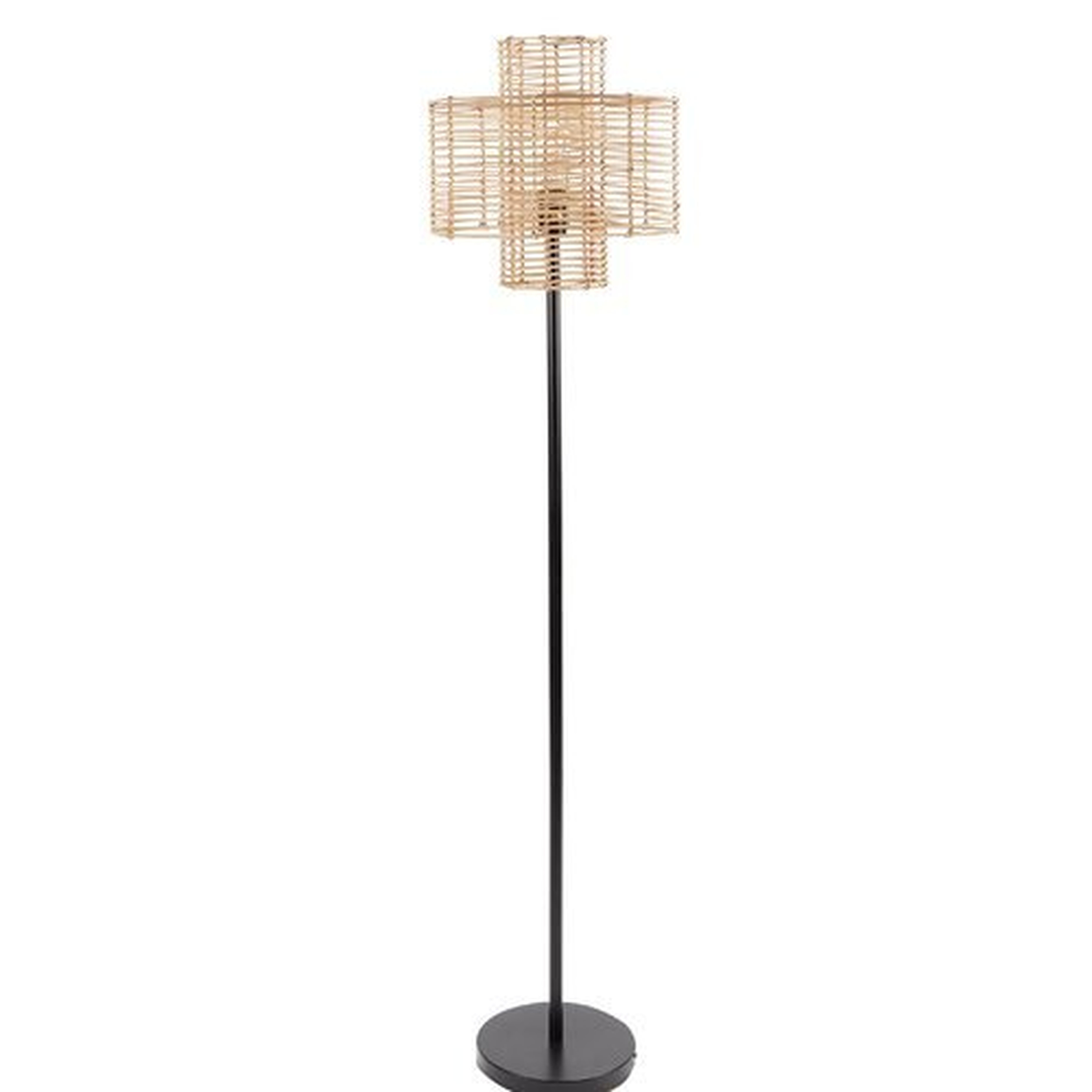 Aranda Rattan 64" Floor Lamp - Wayfair