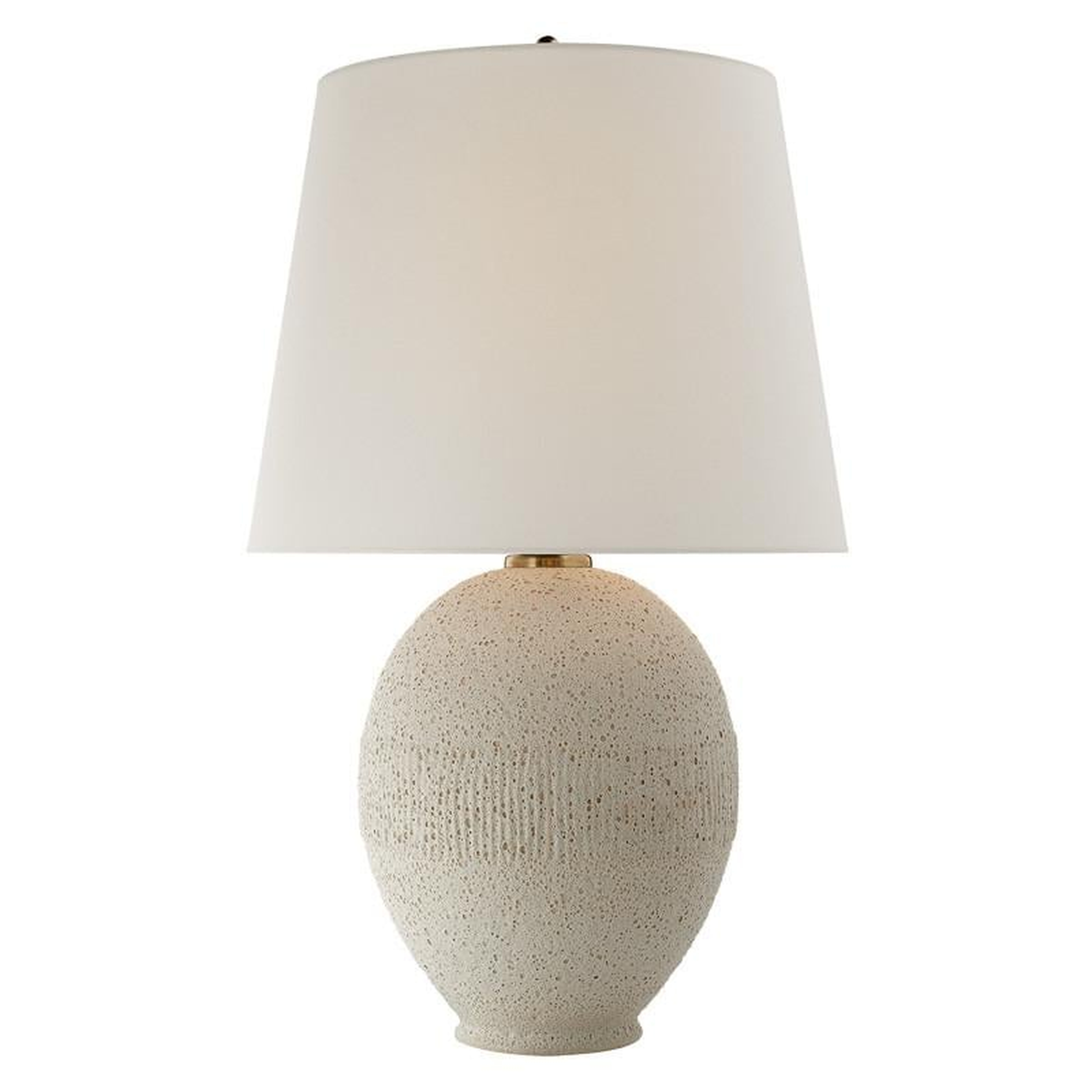 TOULON TABLE LAMP - VOLCANIC IVORY - McGee & Co.