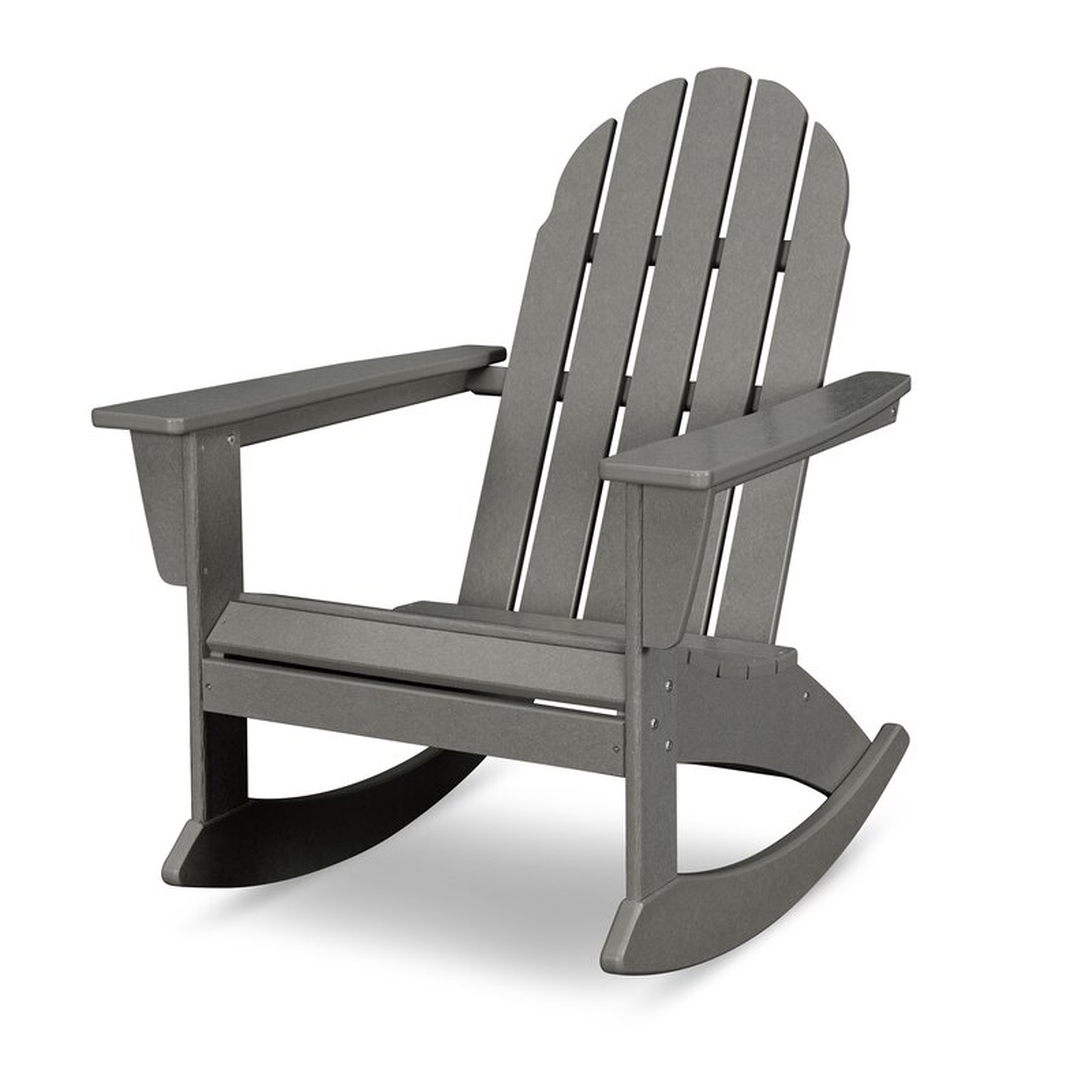 Vineyard Plastic Rocking Adirondack Chair - Wayfair