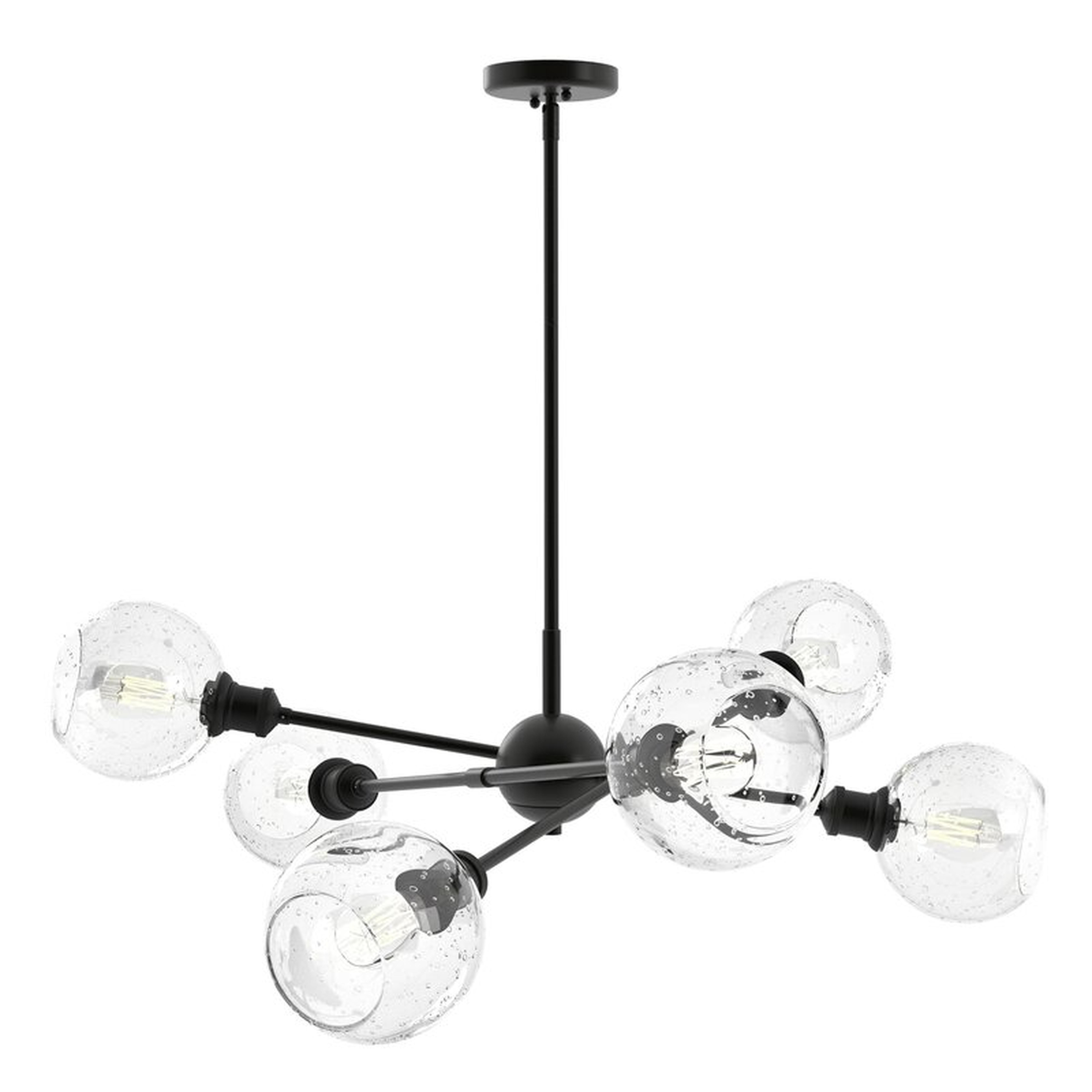 Nohan 10 - Light Sputnik Modern Linear Chandelier - Wayfair