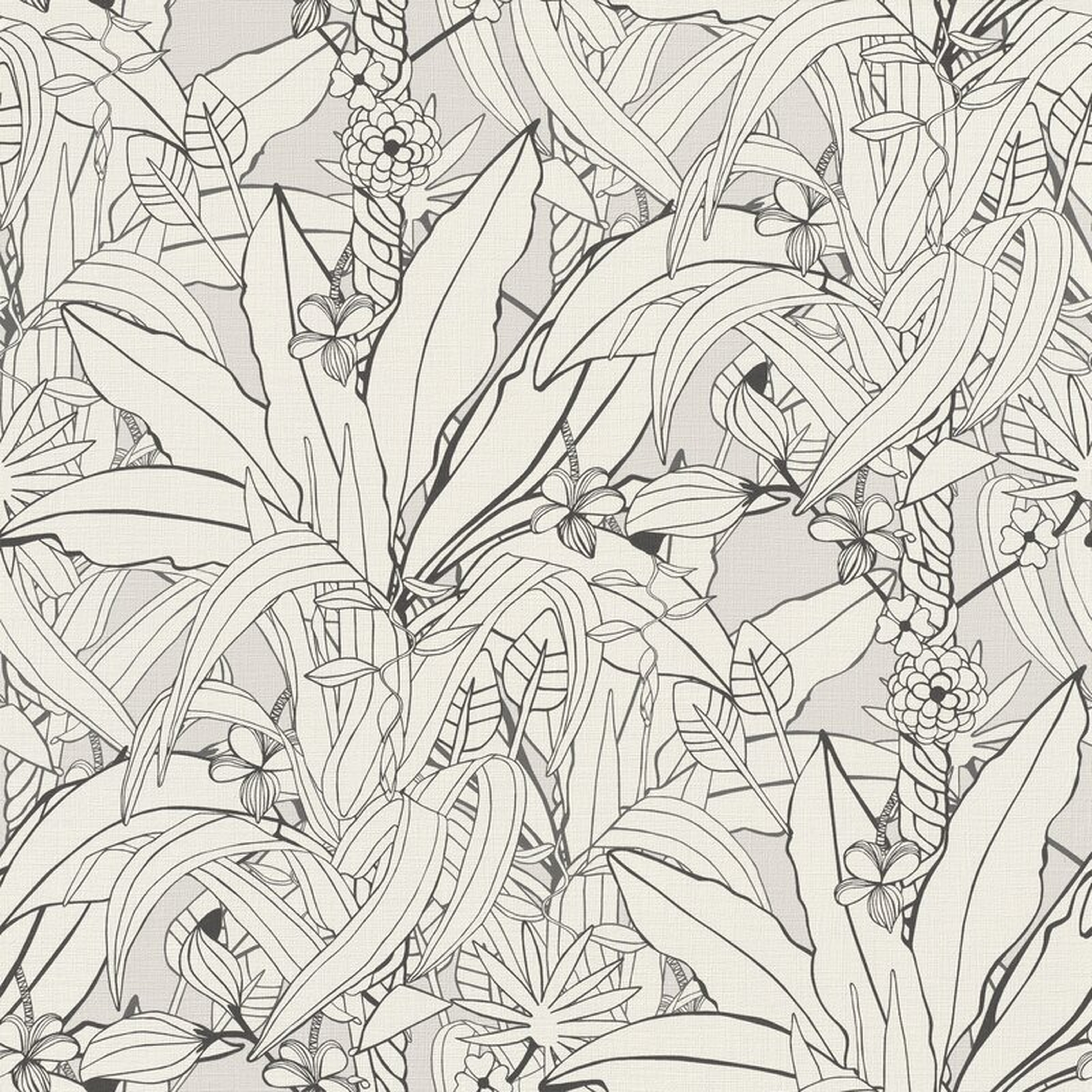 Bridgwater Jungle Canopy 33' L x 20.5" W Wallpaper Roll - Wayfair