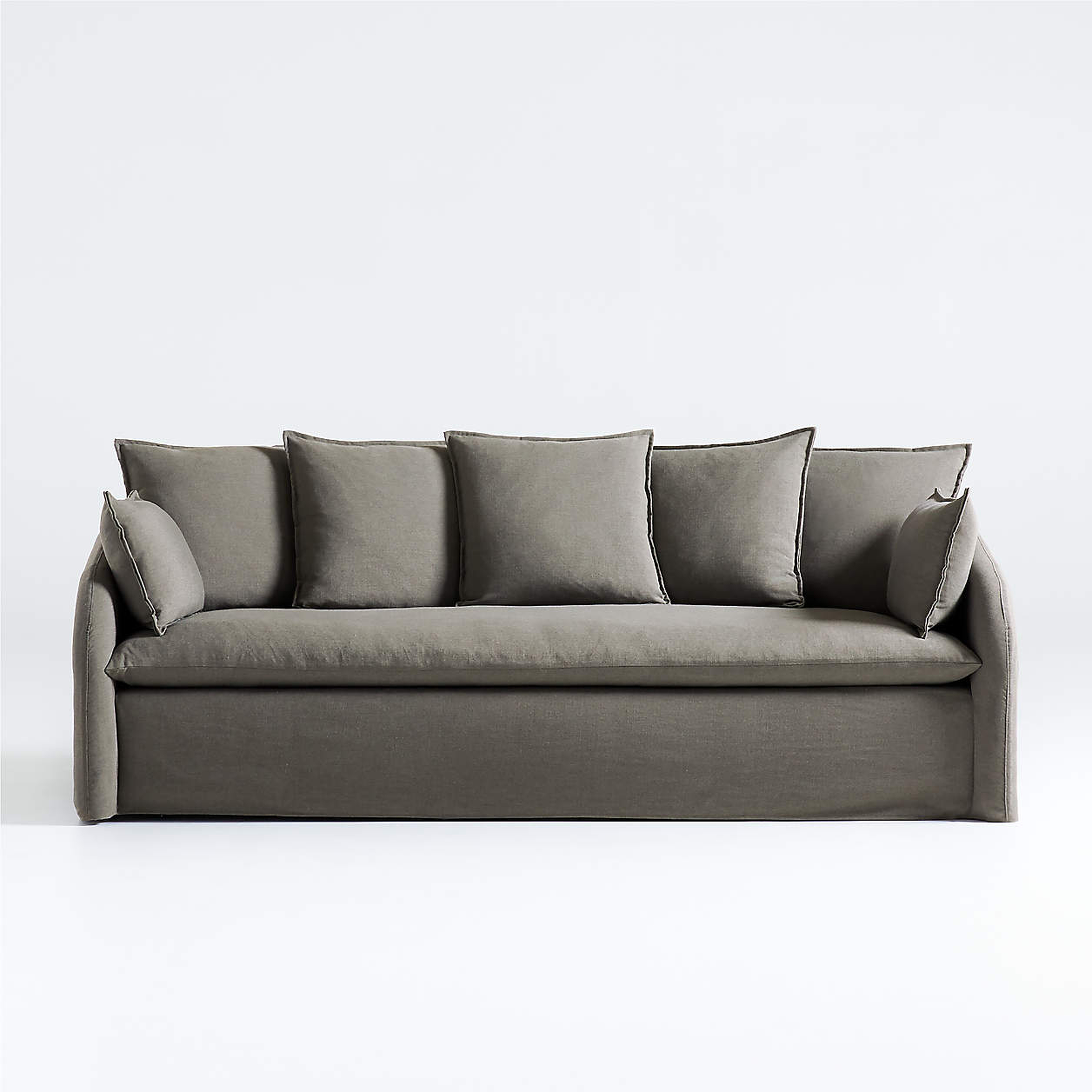 Anza Scatterback Slipcovered Sofa - Crate and Barrel