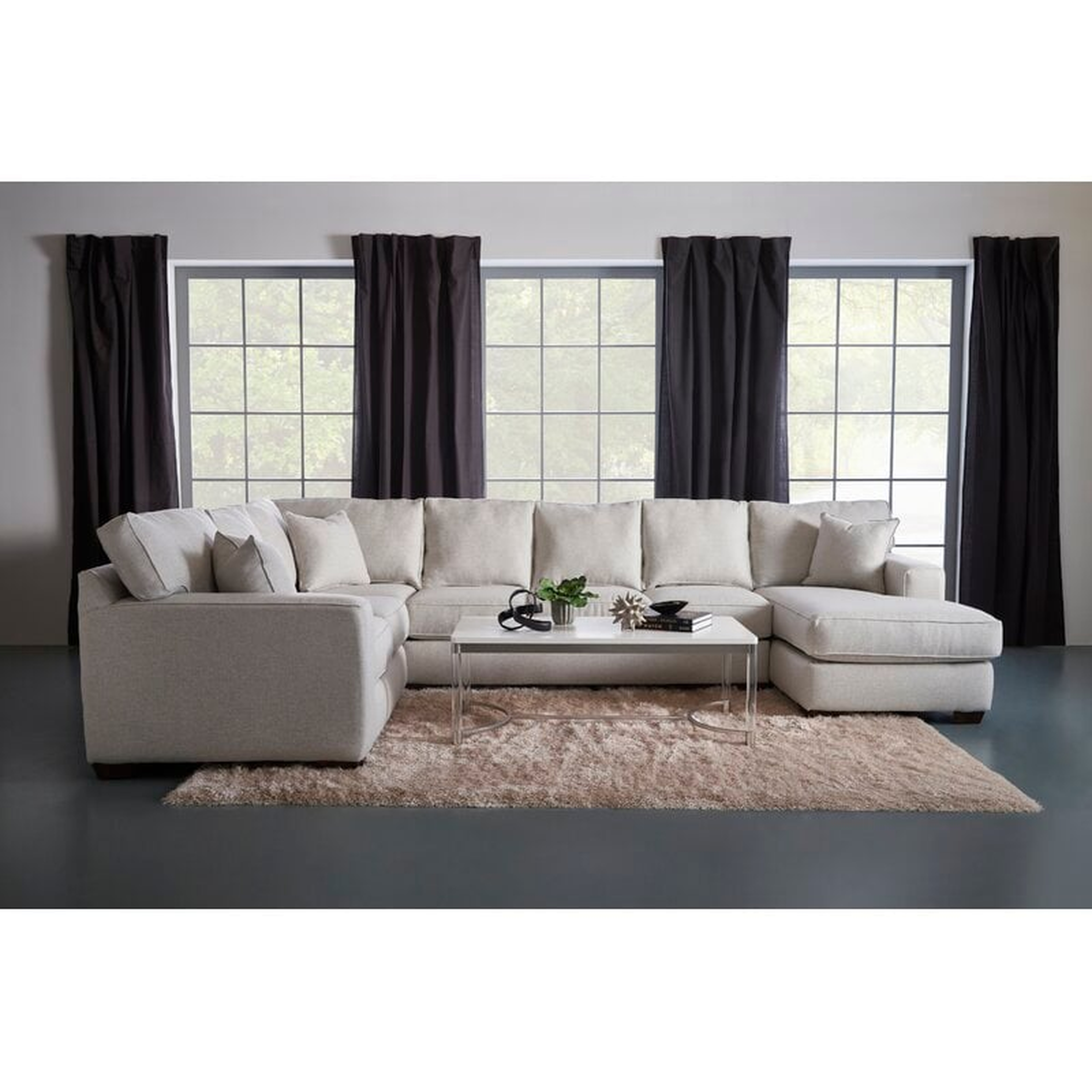 Webster 146" Wide Sofa & Chaise (RIGHT FACING) - Wayfair