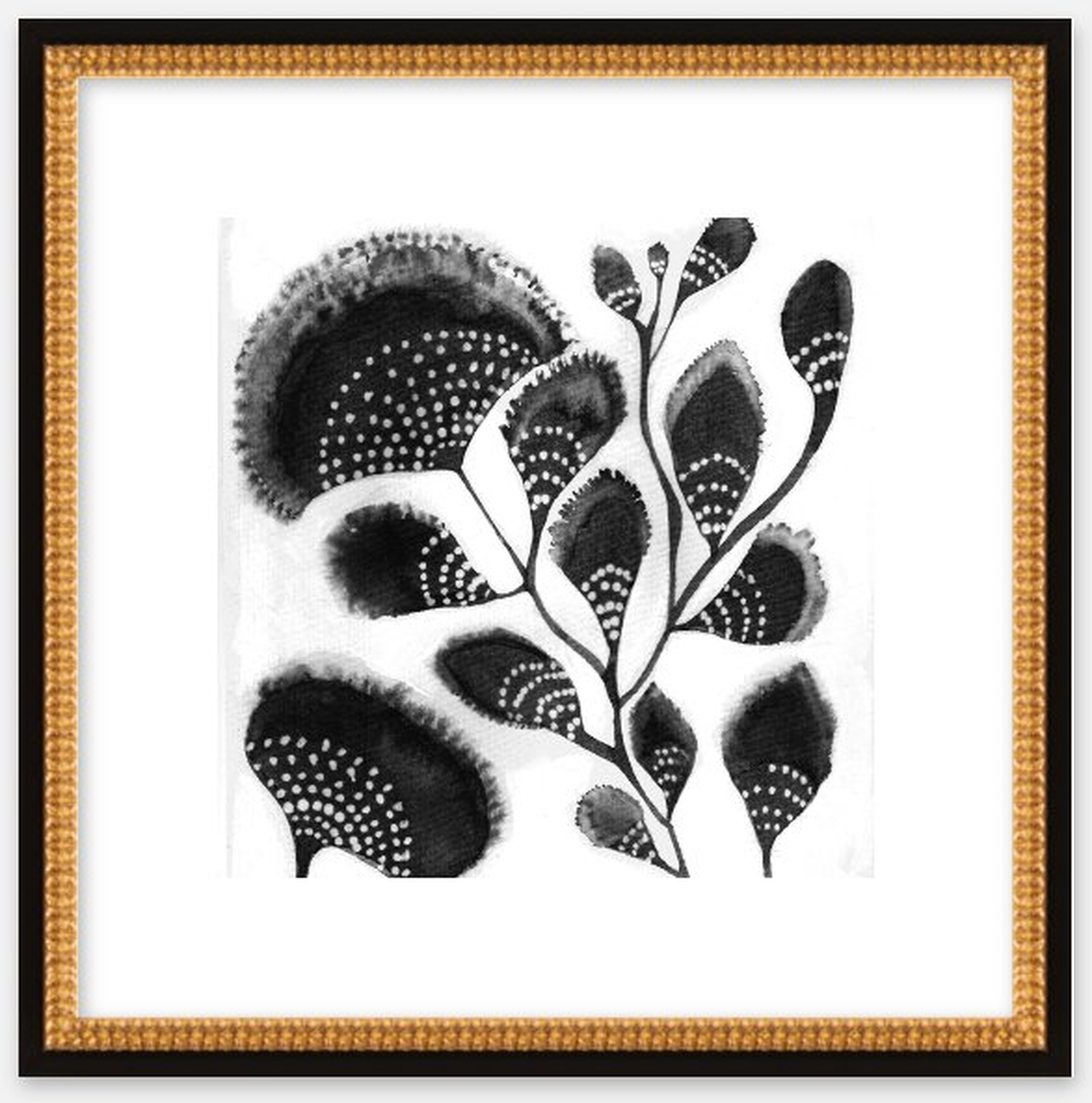 African Botanicals - 16" x 16" / FINAL FRAMED SIZE: 22x22" - Artfully Walls
