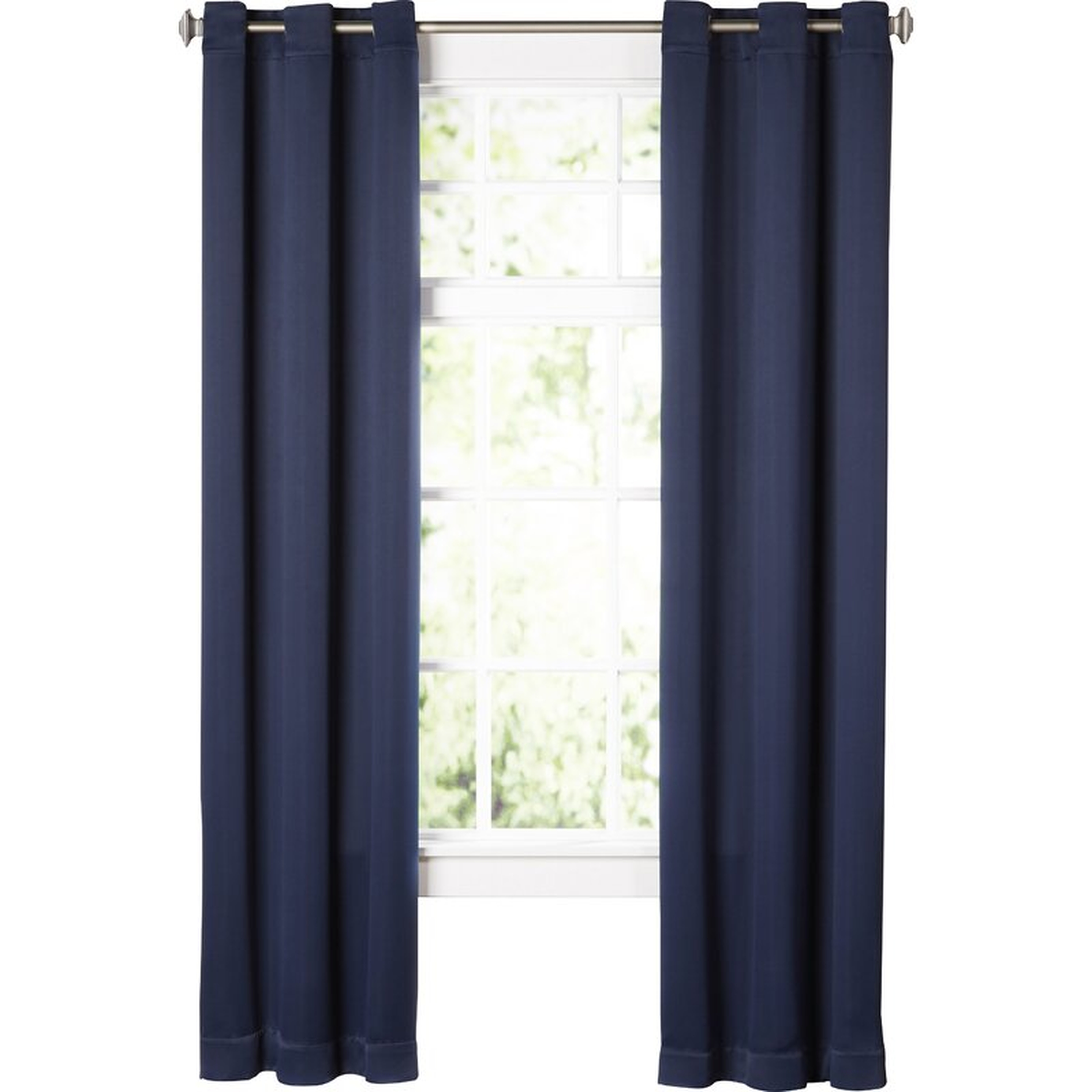 Traditional Bedroom Design Shop the Look  by Lionsgate Design in Classic Dr.    Wayfair Basics Solid Blackout Grommet Single Curtain Panel  Wayfair Basics Solid Blackout Grommet Single Curtain Panel  Wayfair Basics Solid Blackout Grommet Single Curtain Pa - Wayfair