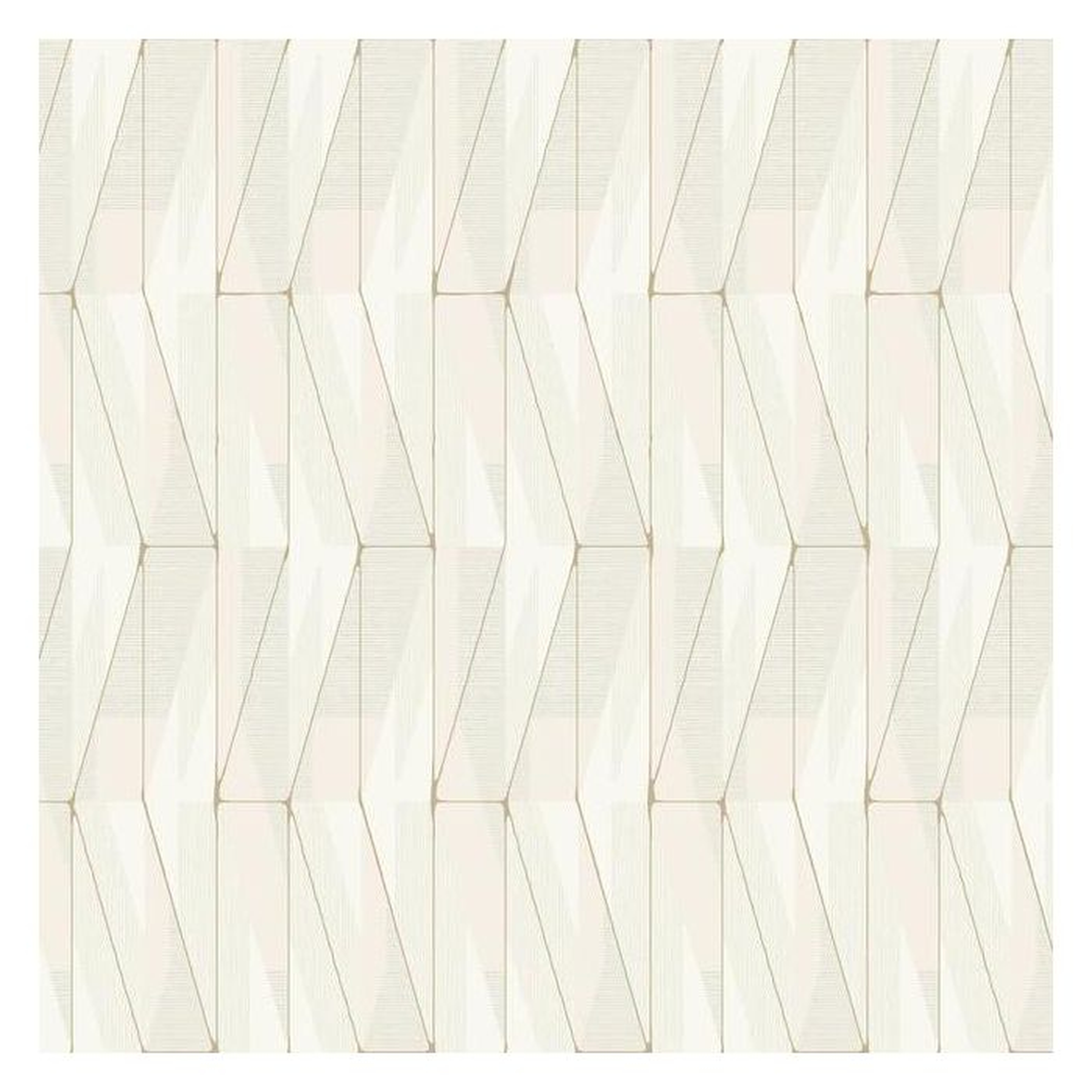 On An Angle Sure Strip Wallpaper - York Wallcoverings