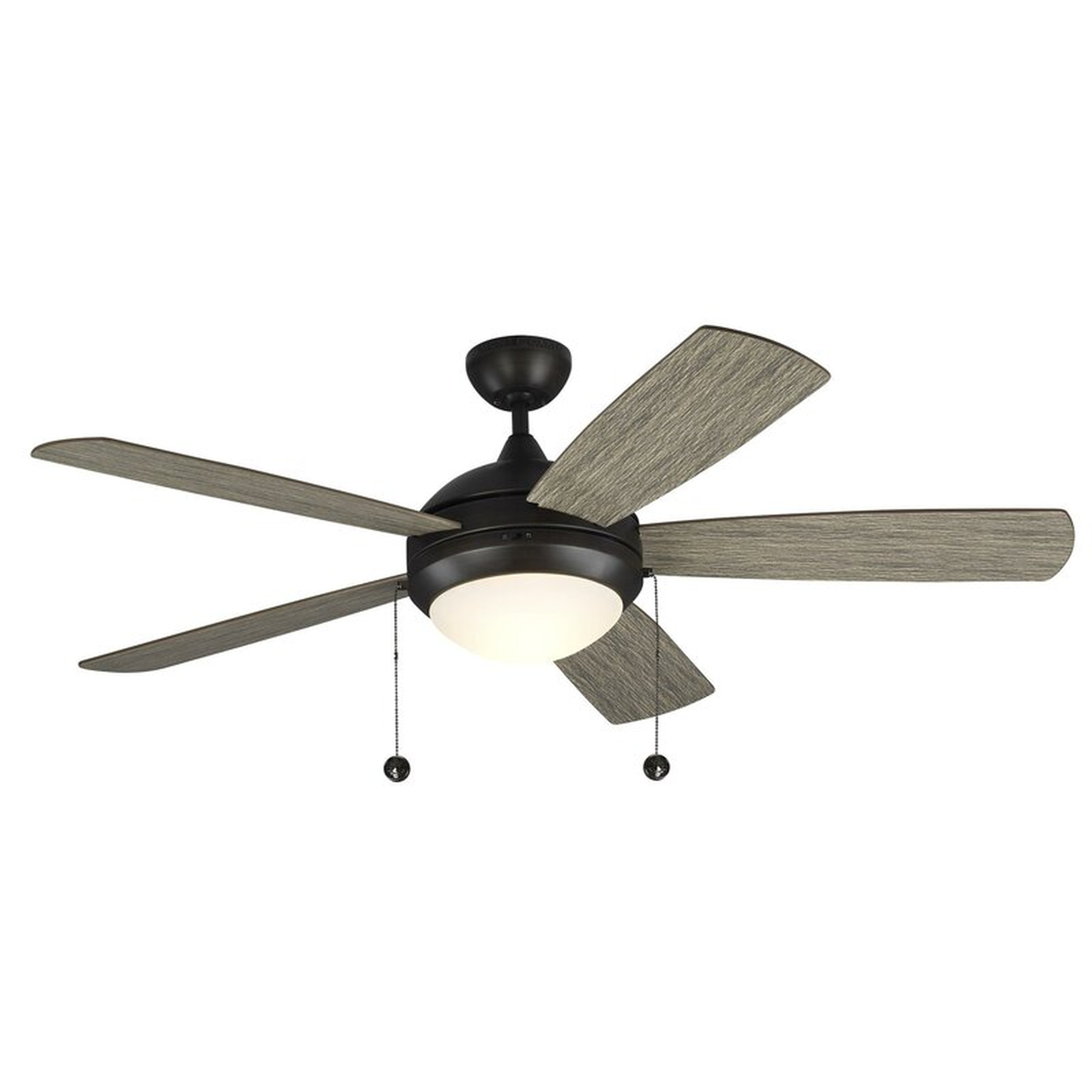 52'' Lepe 5 - Blade Standard Ceiling Fan with Pull Chain and Light Kit Included - Wayfair