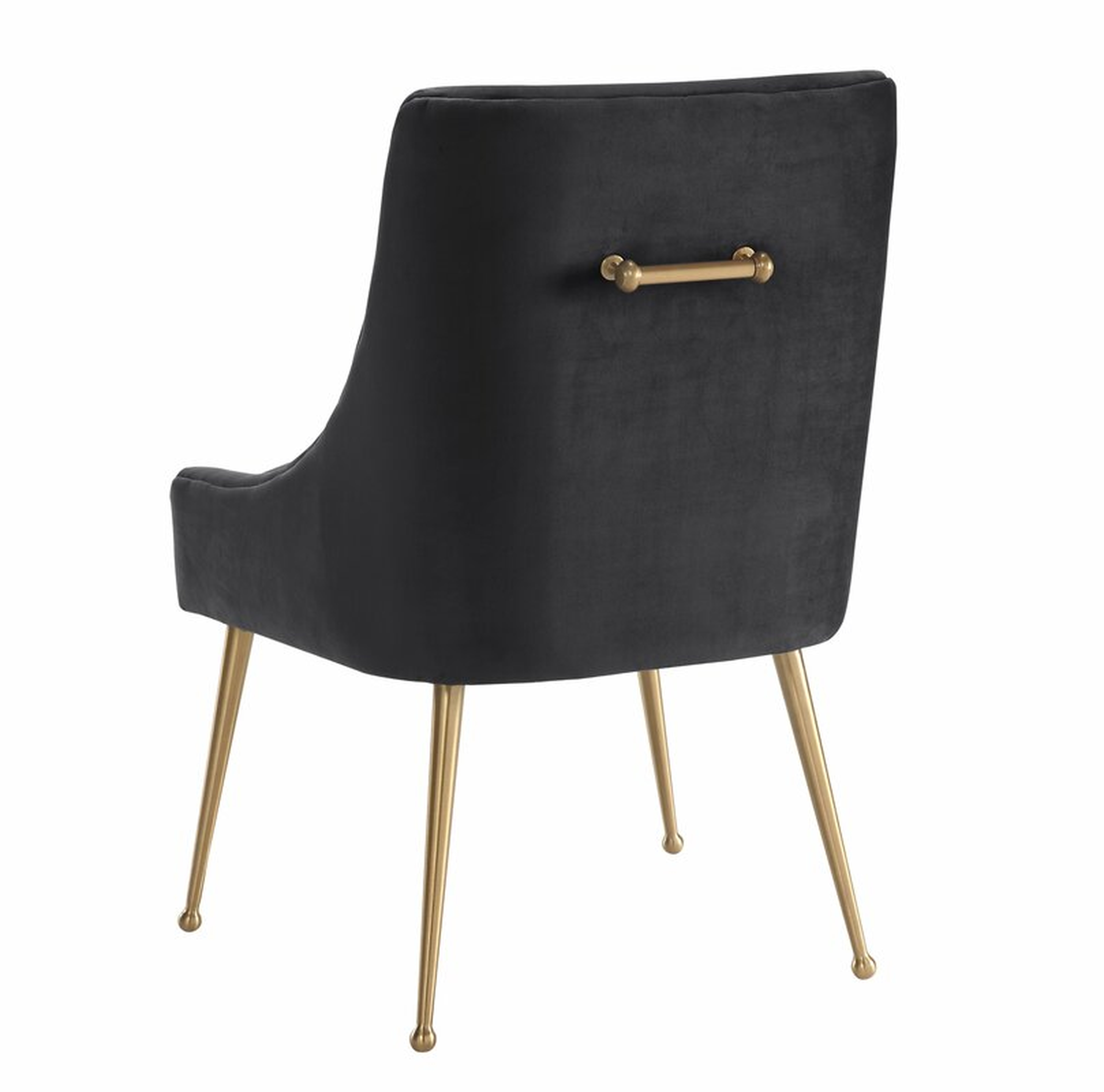 Dusek Velvet Upholstered Side Chair - Wayfair