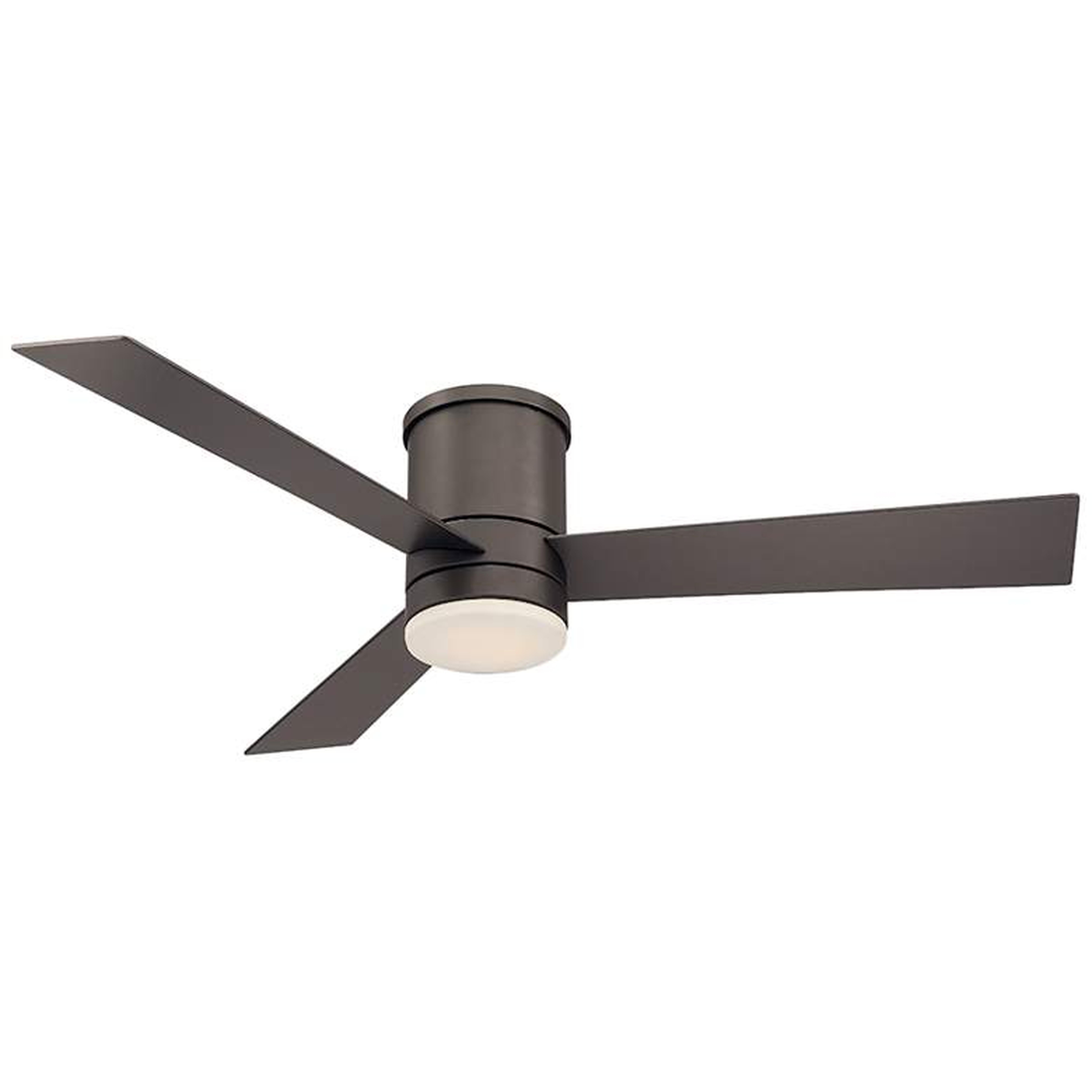 52" Modern Forms Axis Bronze LED Wet Ceiling Fan - Lamps Plus