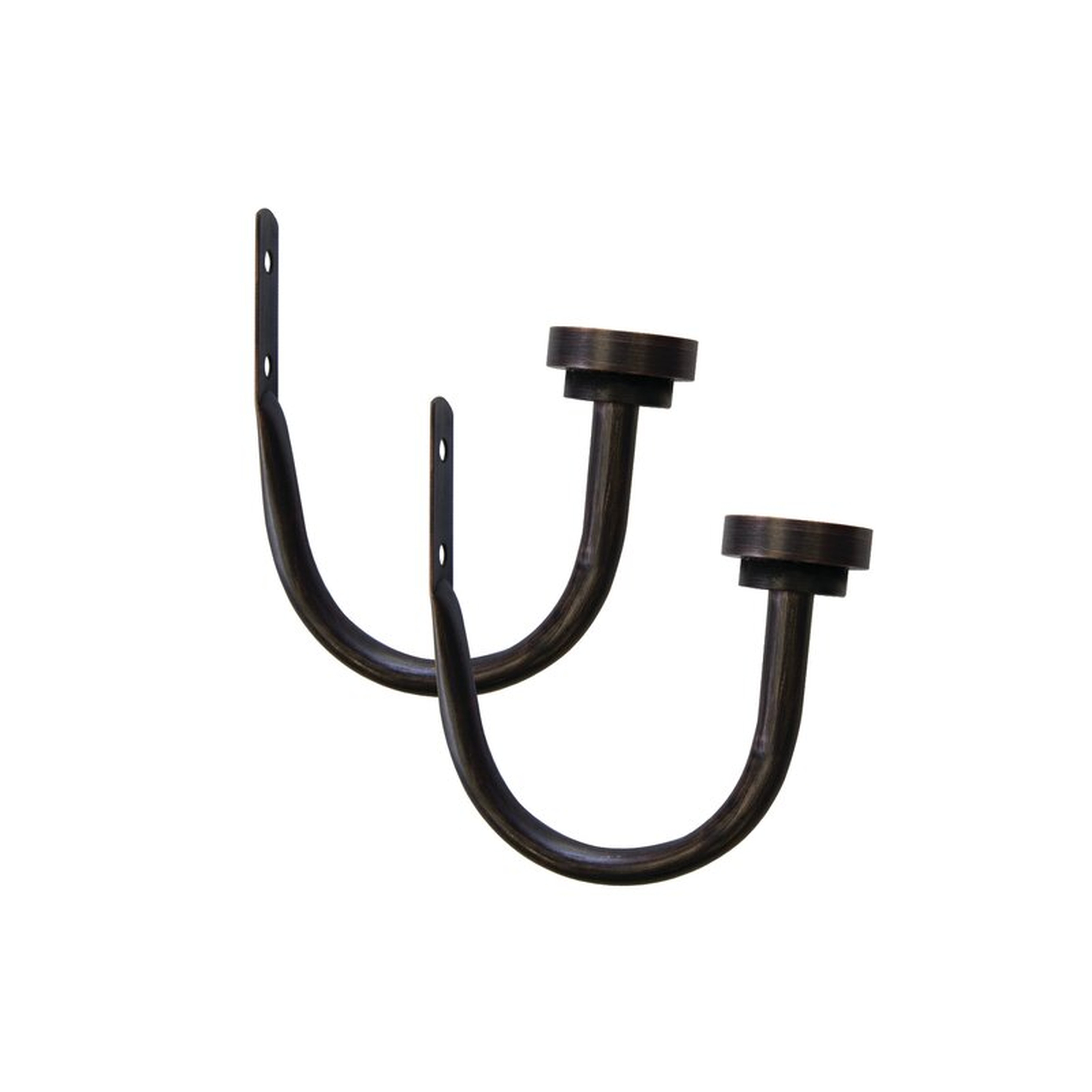 End Cap Curtain Holdback (Set of 2) - Wayfair