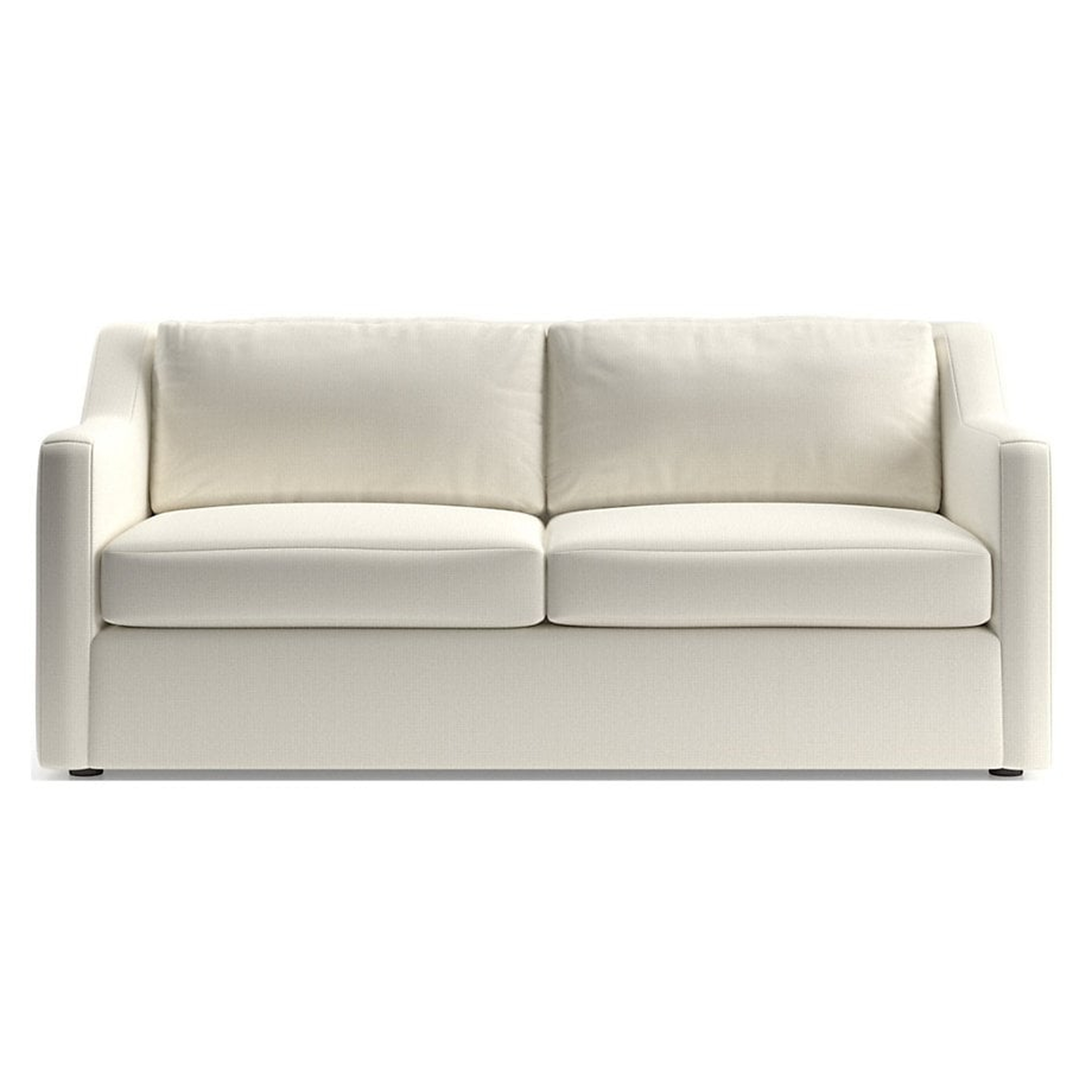 Notch Queen Sleeper Sofa, Hansel, Oyster - Crate and Barrel