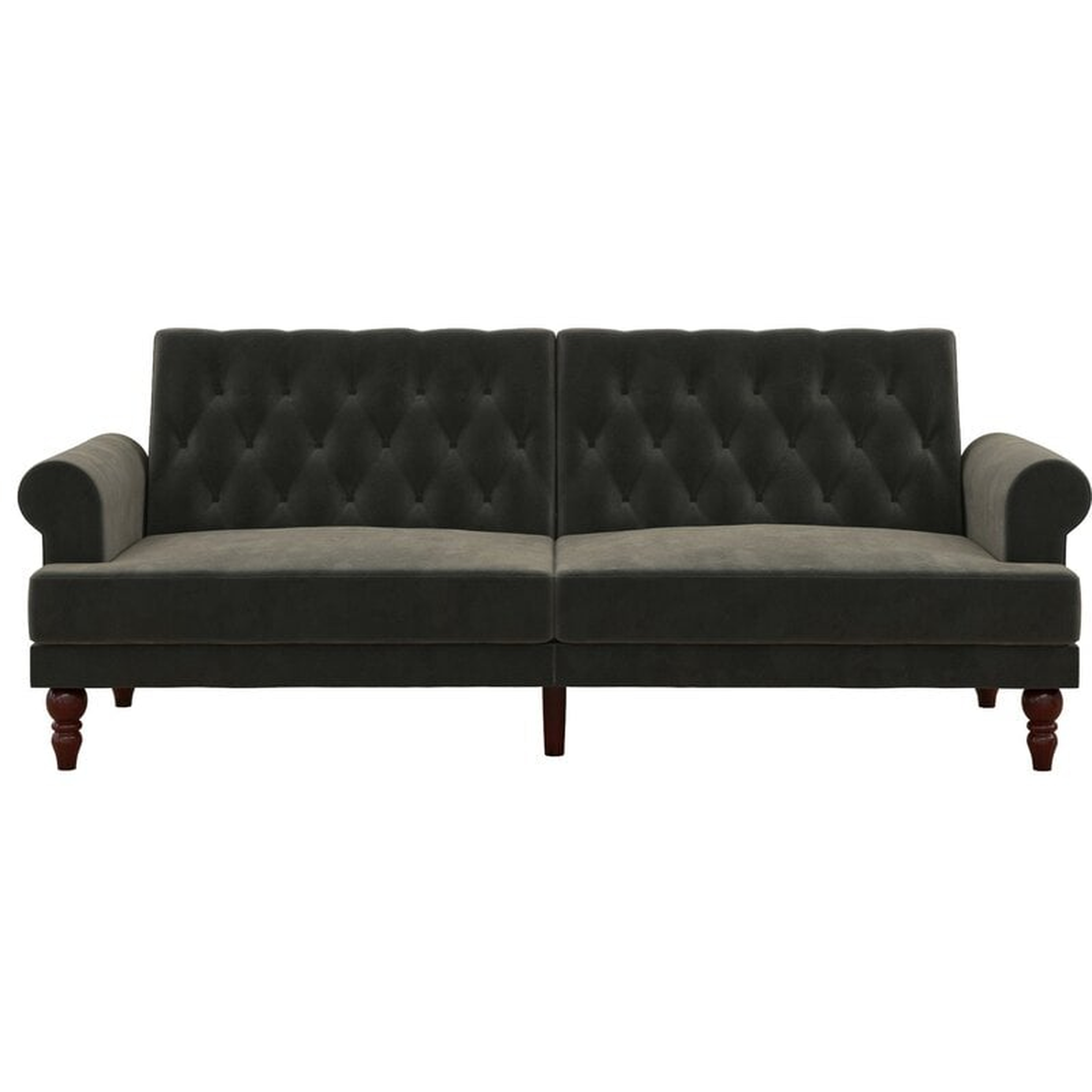 Twin Or Smaller Tufted Back Convertible Sofa - Wayfair